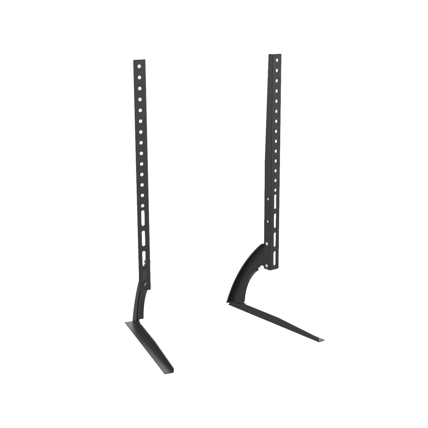 37"-65" TV Mounts Table Top TV Stand, Universal Tabletop TV Mount Bracket Base LED LCD Plasma Legs jusqu'à 77 Lbs