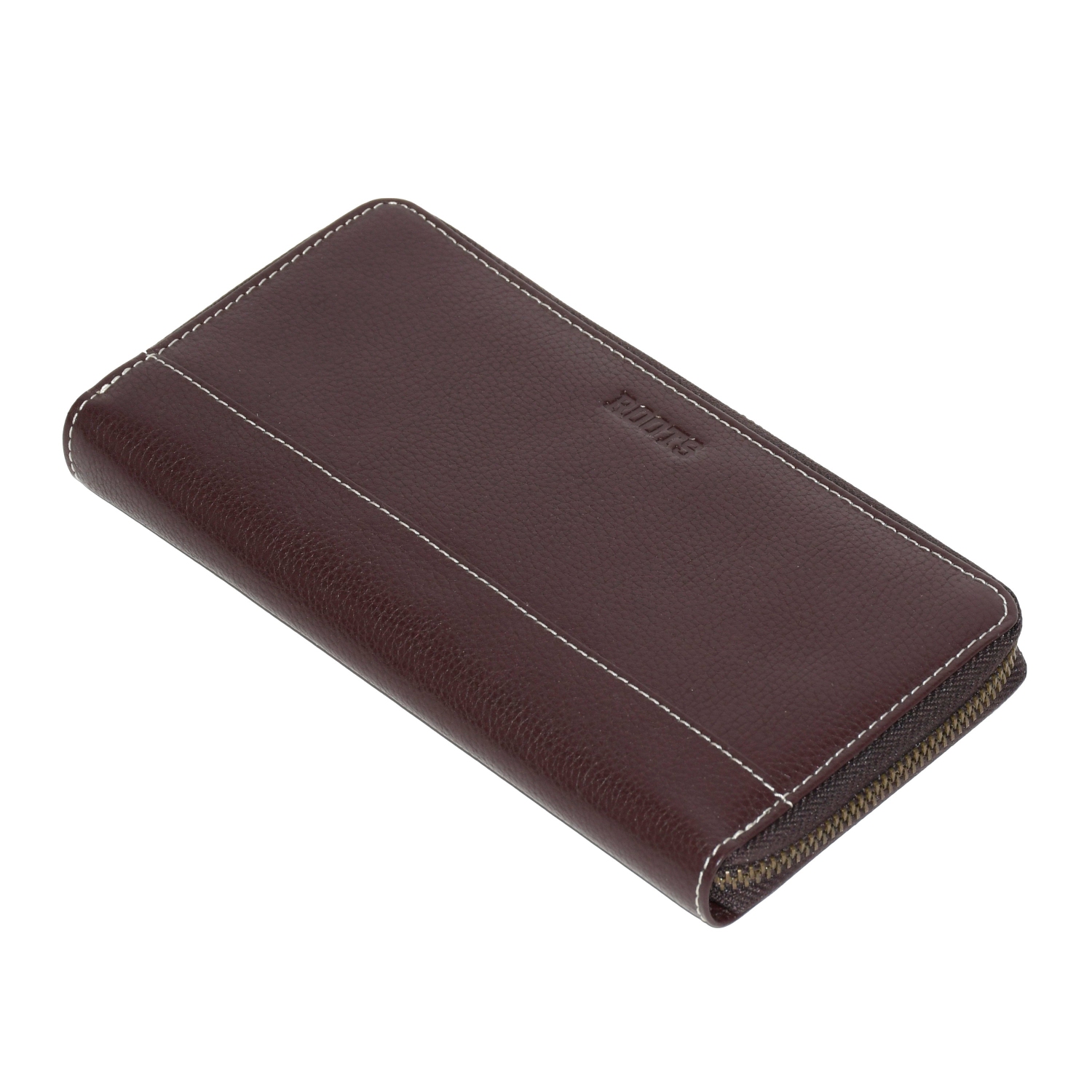 ROOTS Ladies' Slim Zipper Round Wallet
