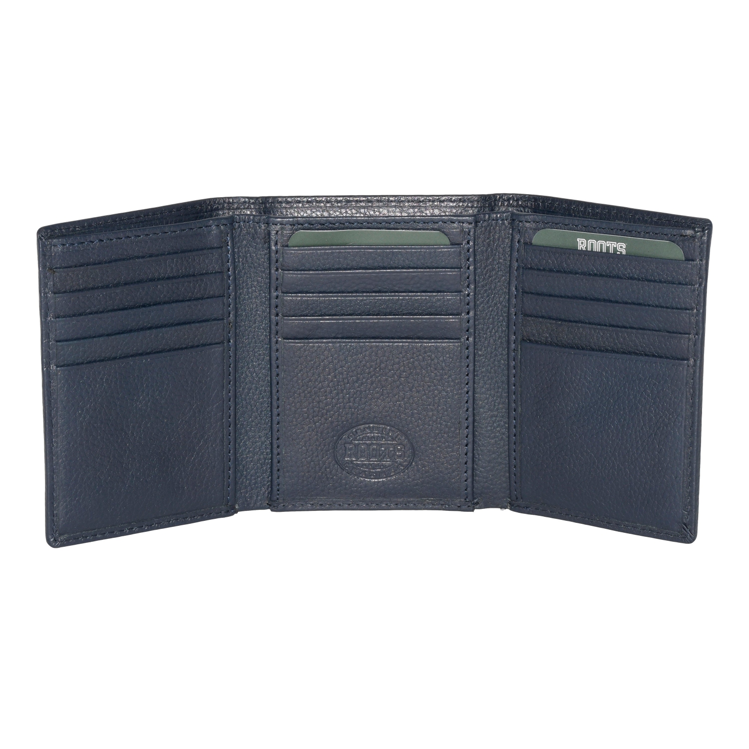ROOS Men's Leather Trifold Wallet