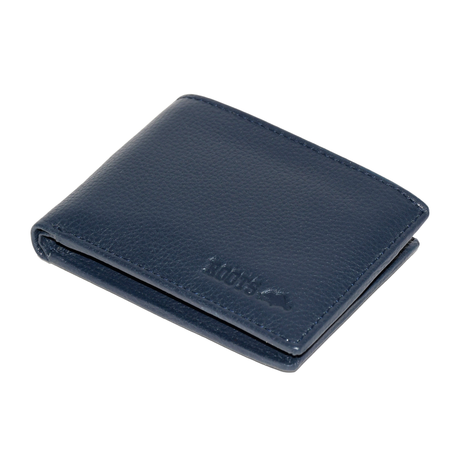 ROOTS Leather Slimfold Wallet with Removable ID