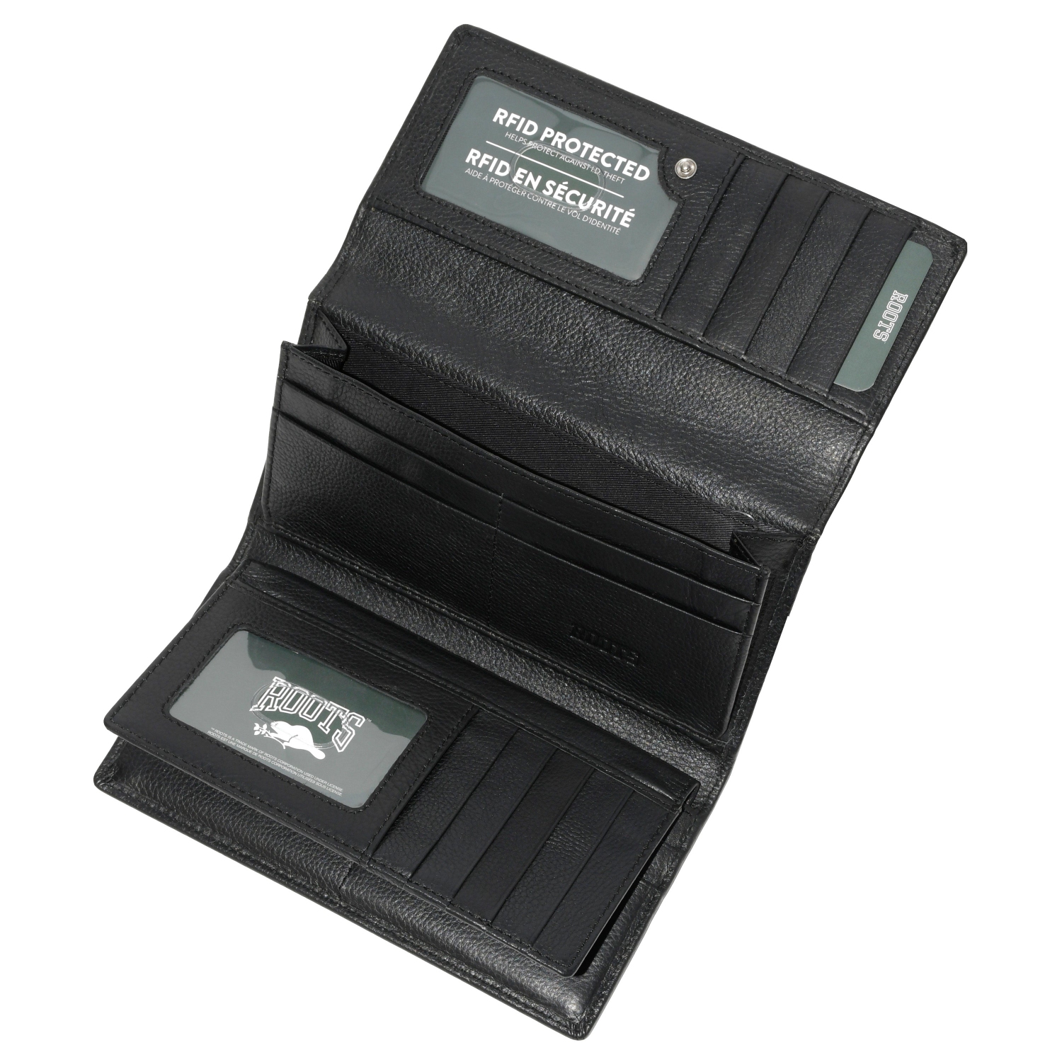 Grande pochette pour femmes avec chéquier amovible de ROOTS