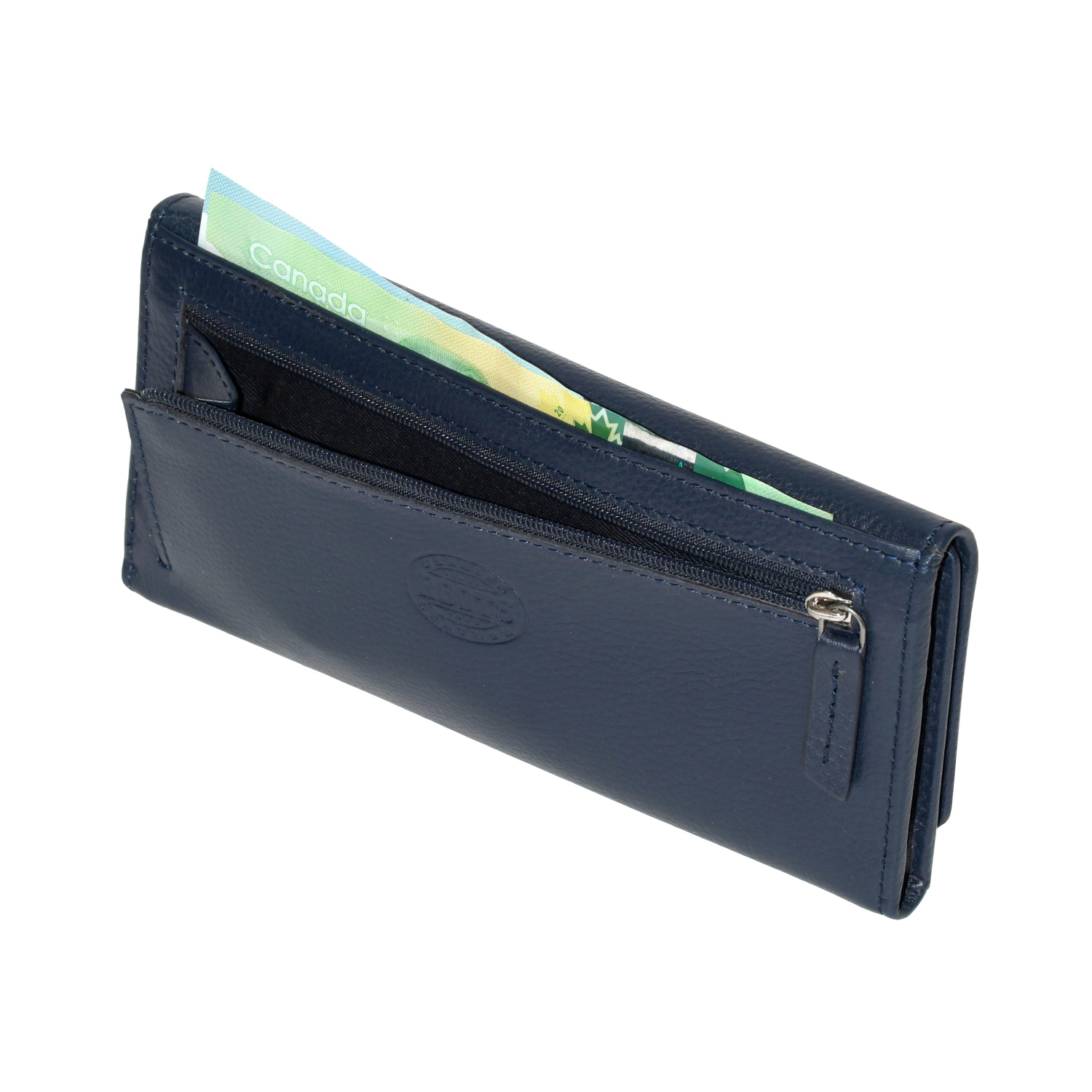 ROOTS Ladies' Slim Leather Clutch Wallet