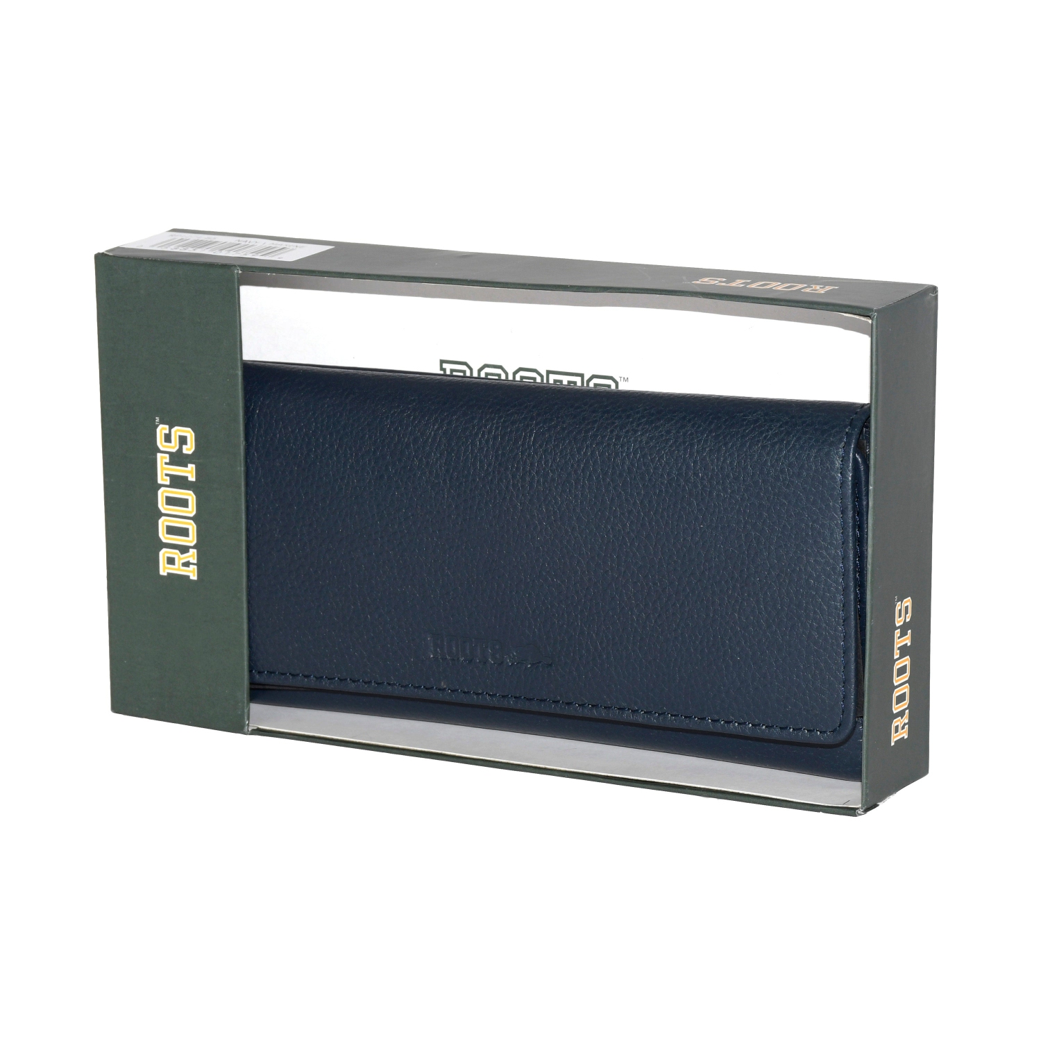 ROOTS Ladies' Slim Leather Clutch Wallet