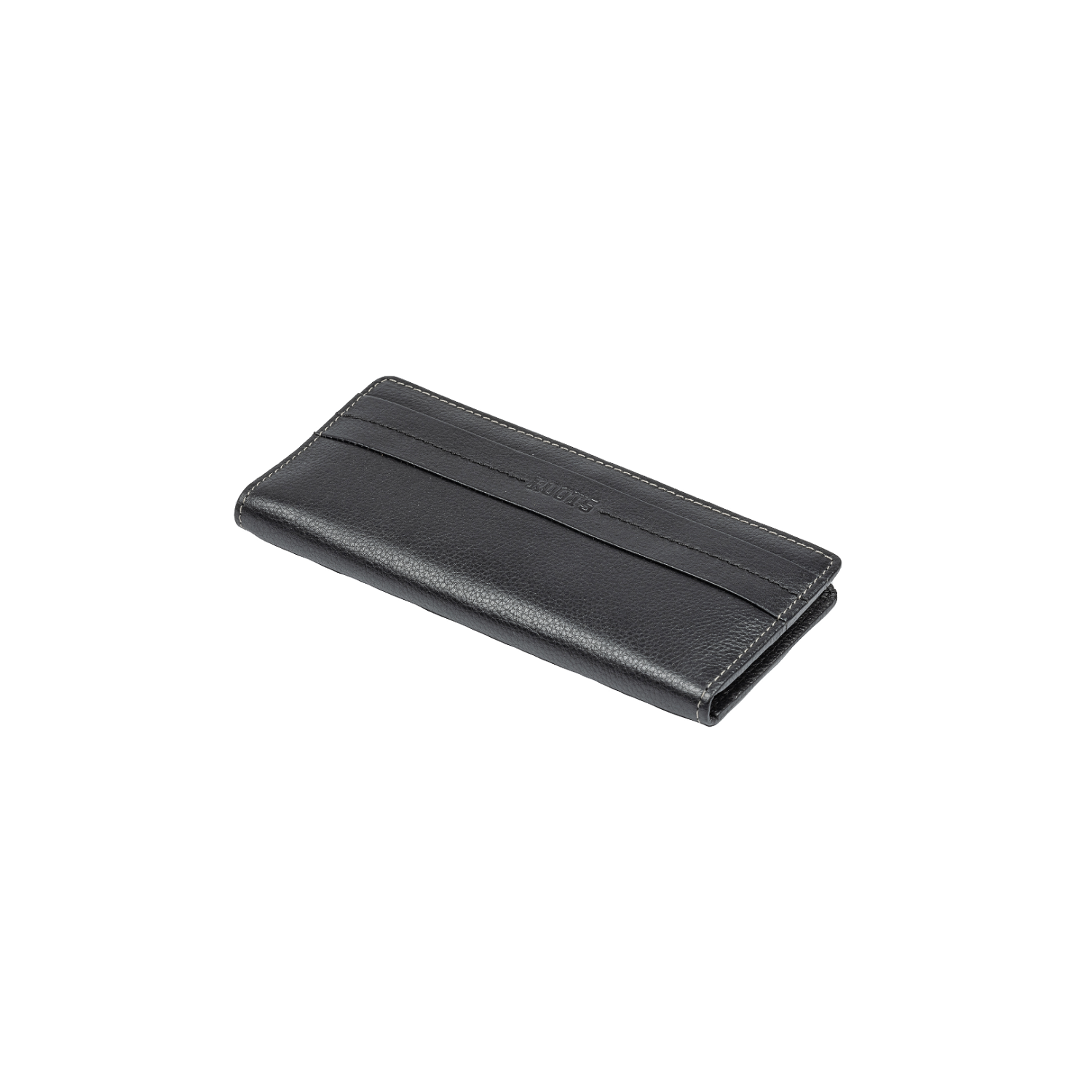 ROOTS Ladies' Slim Clutch with Top Zipper