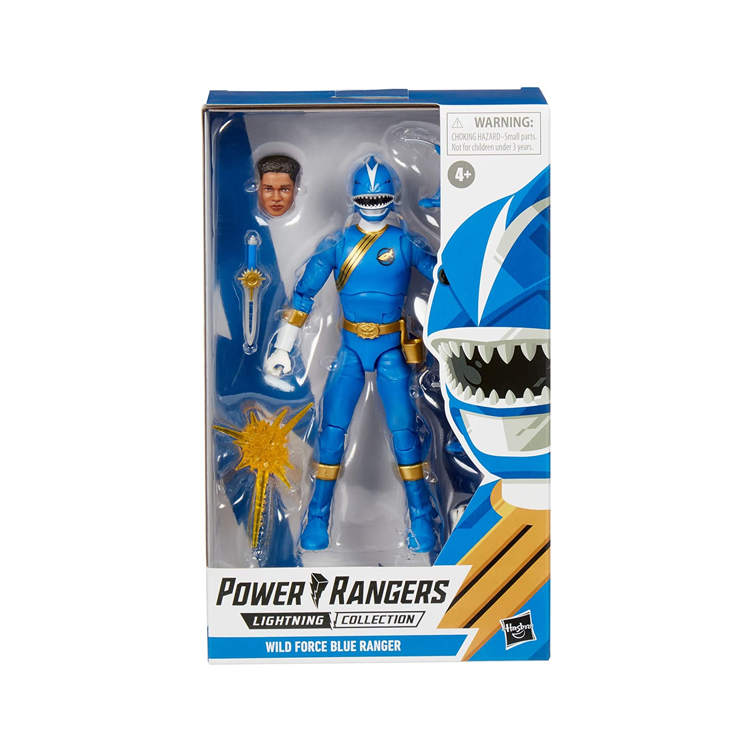 Power Rangers Lightning Collection 6 Inch Action Figure Wave 12 - Wild Force Blue Ranger