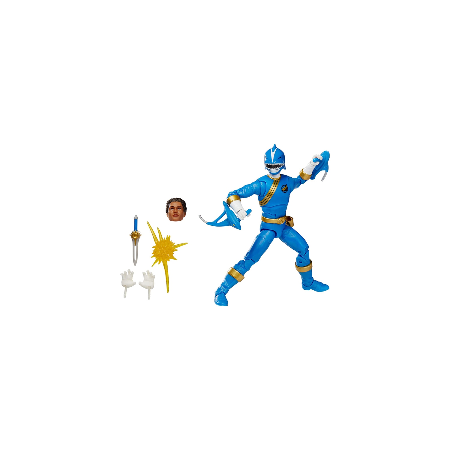 Power Rangers Lightning Collection 6 Inch Action Figure Wave 12 - Wild Force Blue Ranger