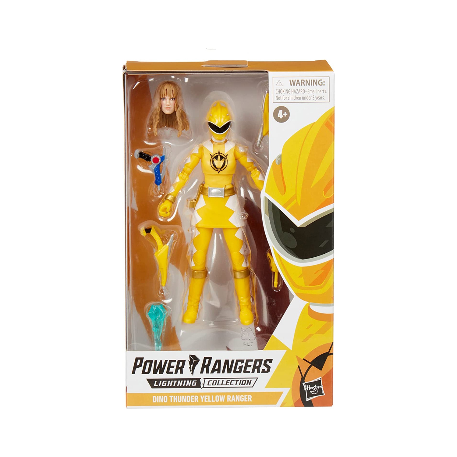Power Rangers Lightning Collection 6 Inch Action Figure Wave 12 - Dino Thunder Yellow Ranger