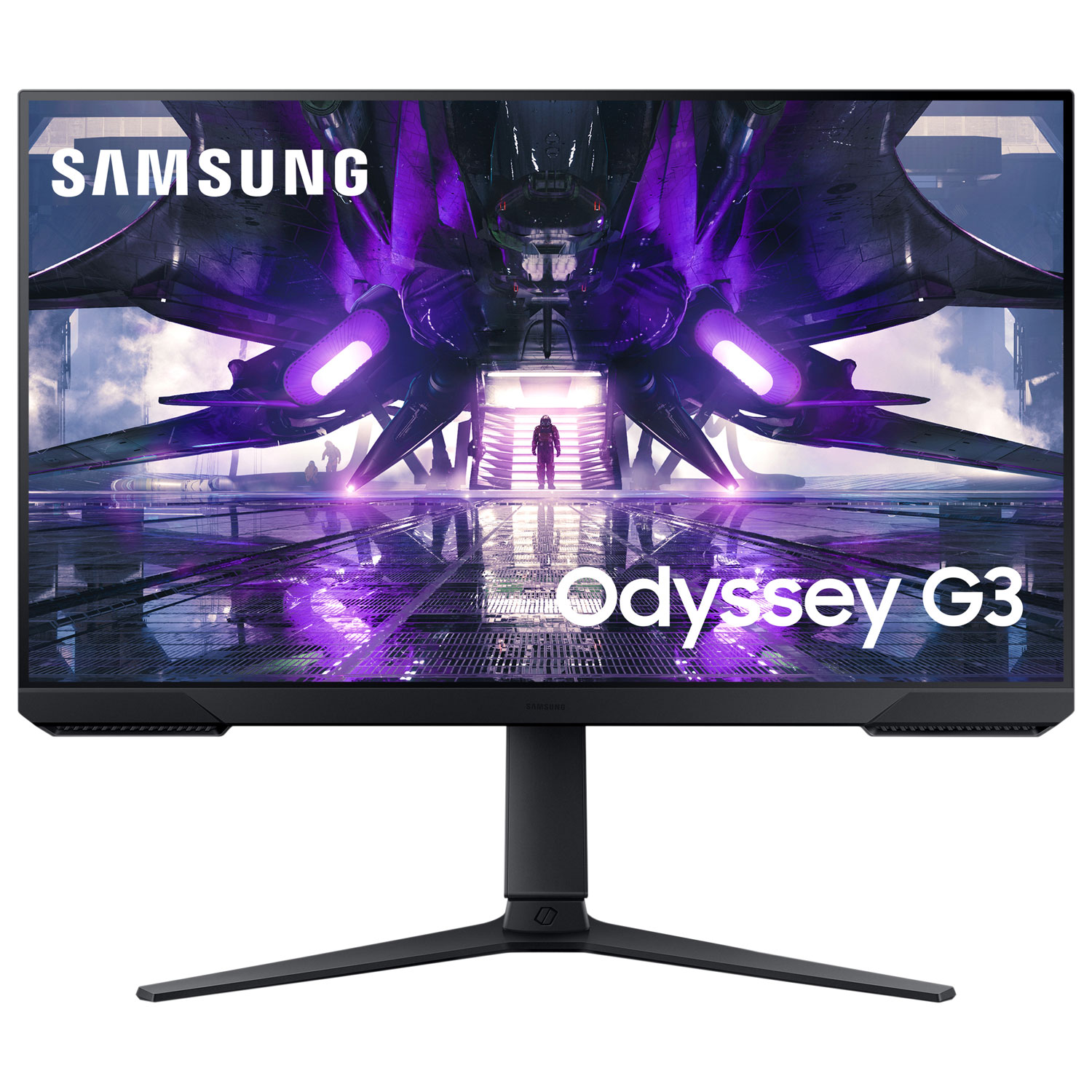 Samsung Odyssey G3 24" FHD 144Hz 1ms GTG VA LCD FreeSync Gaming Monitor (LS24AG30ANNXZA) - Black