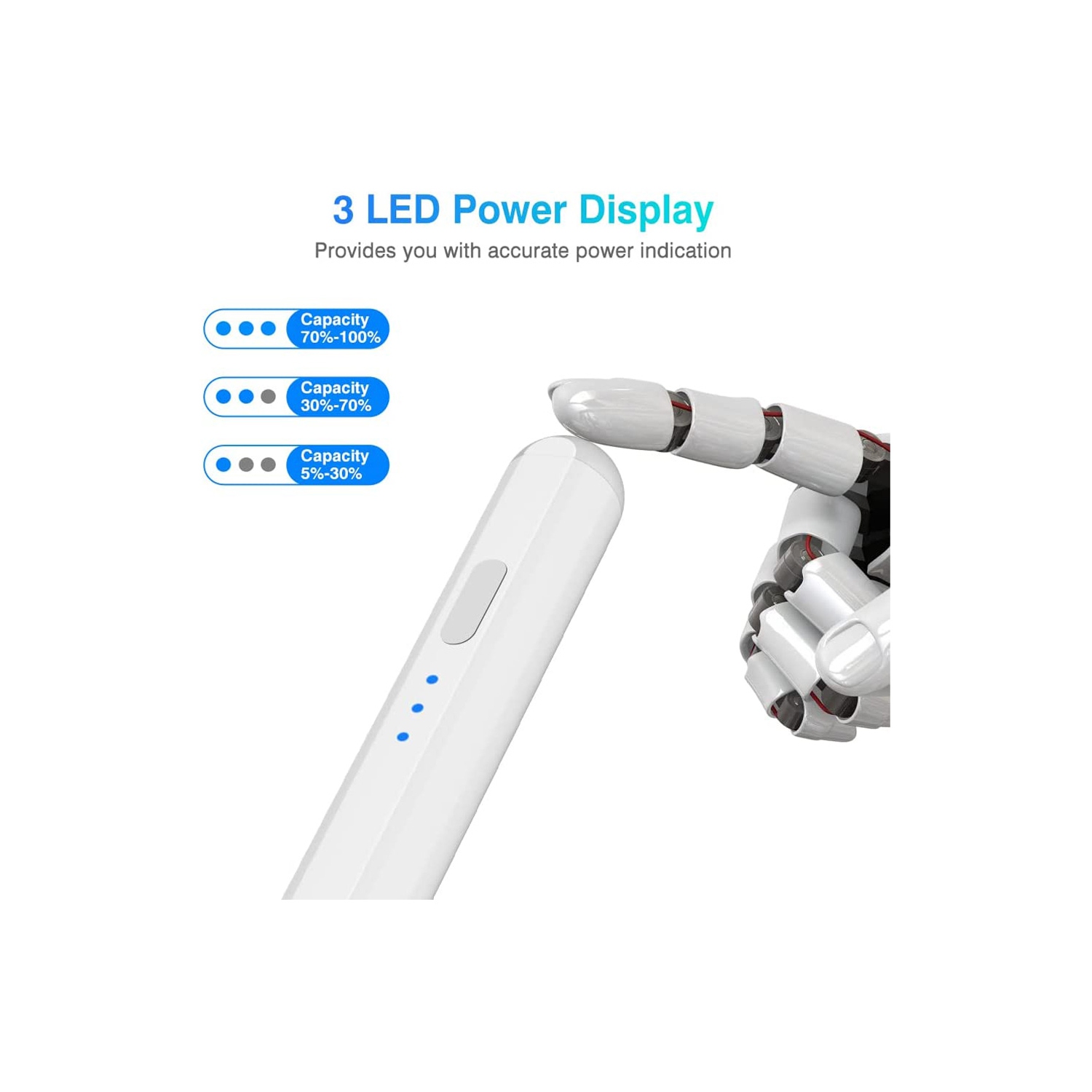 axGear Stylus Pen Fast Charging Rechargeable Active Stylus Pen for Tablet Drawing Pad