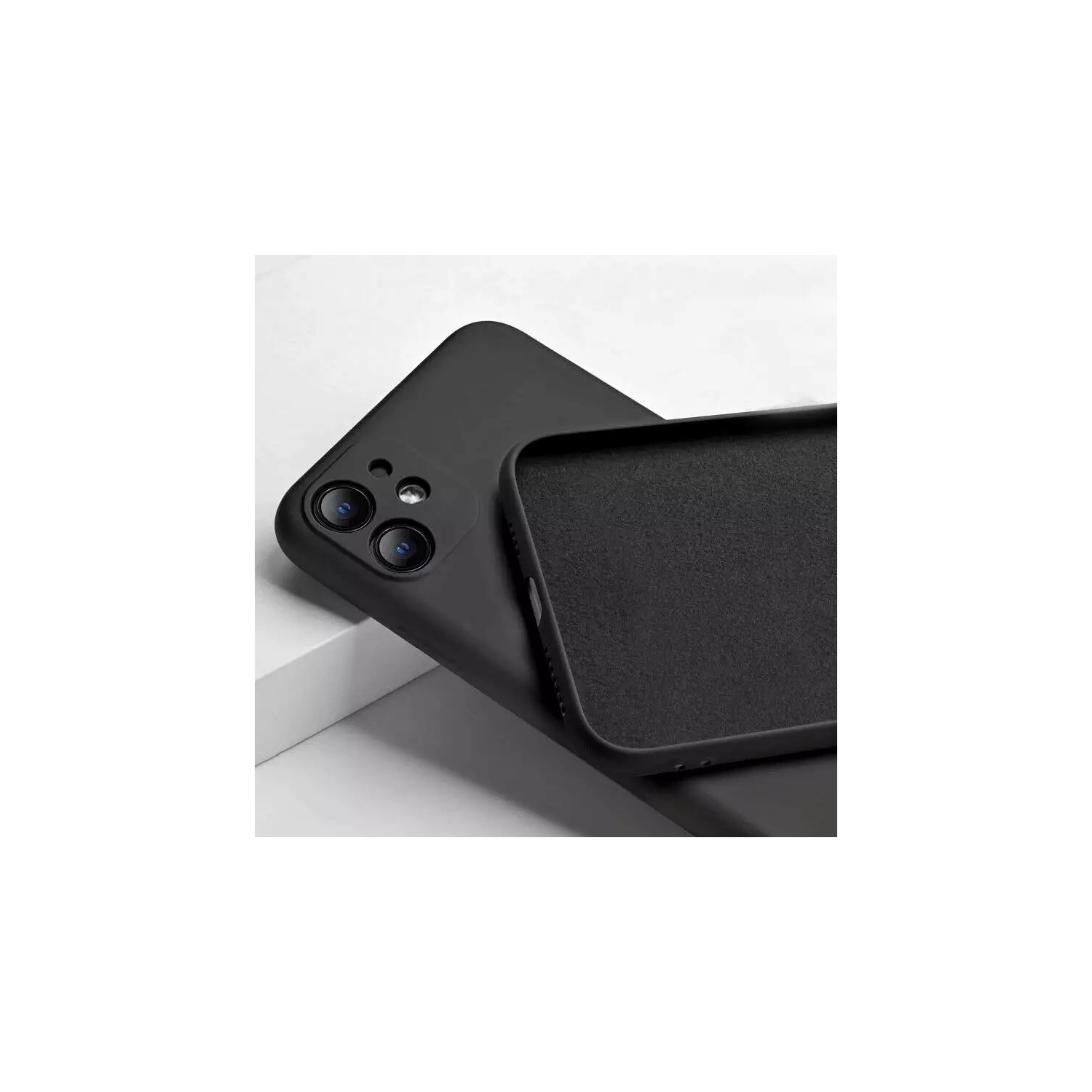 Étui intelligent antichoc en silicone pour appareil photo iPhone XR d'Apple