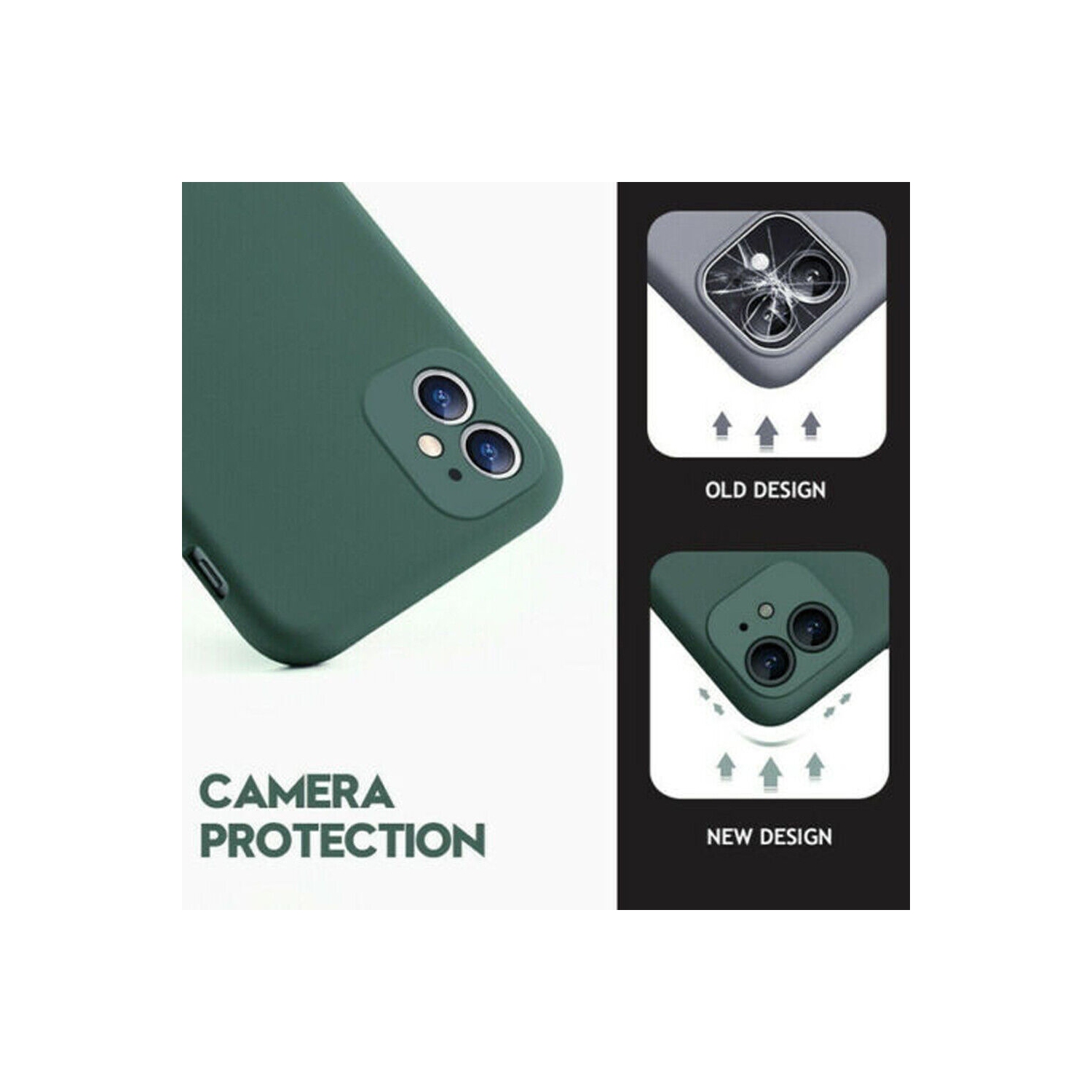 Étui souple ultramince TPU mat, étui protecteur arrière, iPhone 11 Pro Max Apple - Rouge