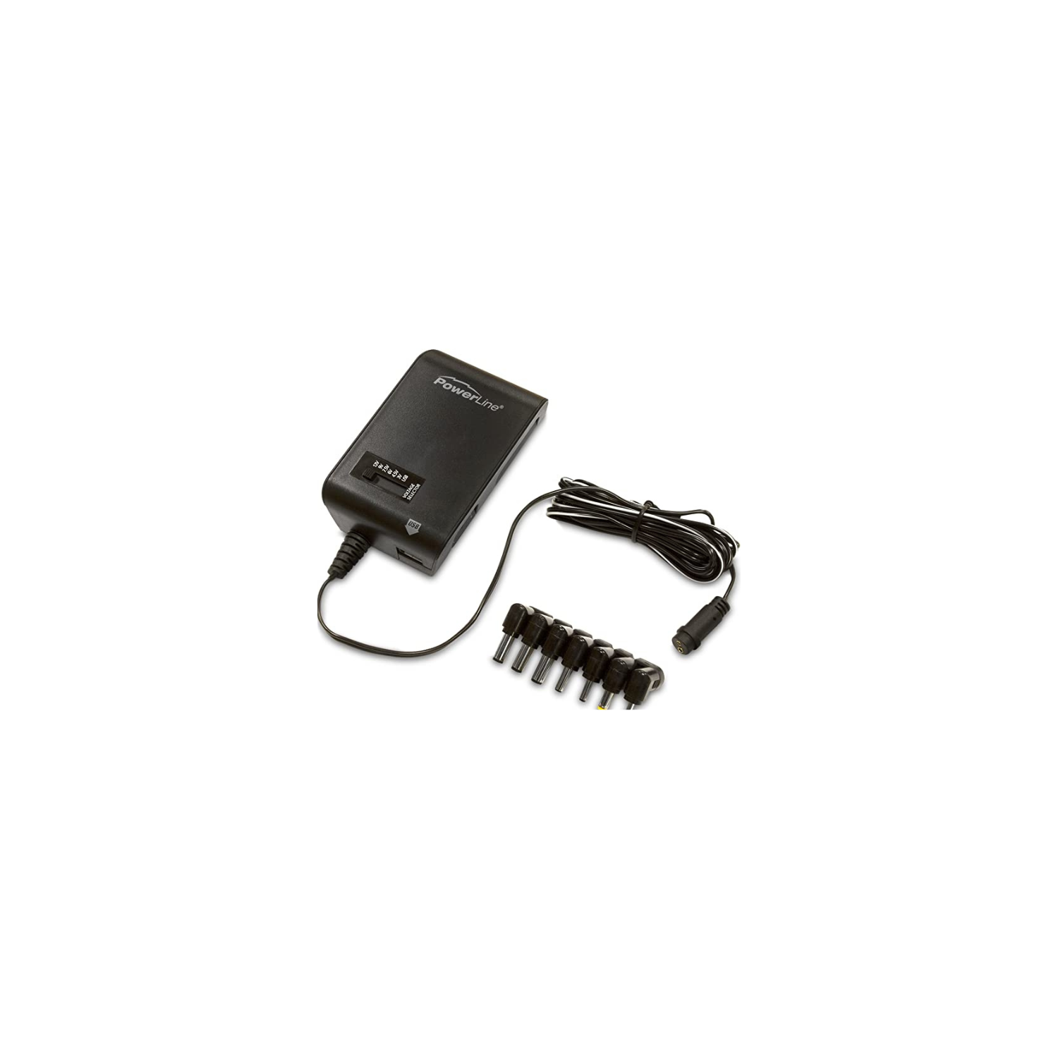 PowerLine 90333 Multi-Use AC Adapter 600mA