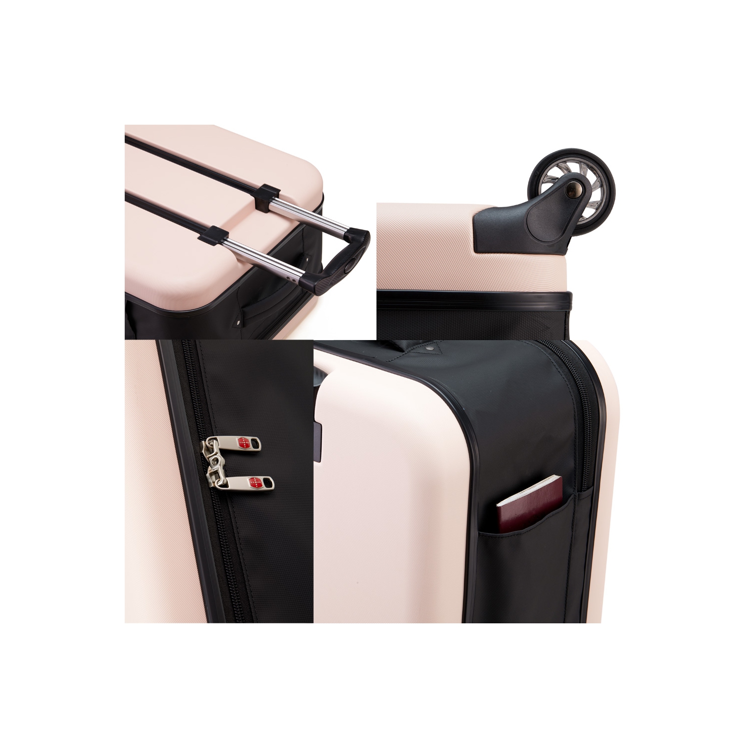 axGear Bagage Compact Pliable Valise 20 Pouces Valise De Voyage Pliable Légère - Bleu