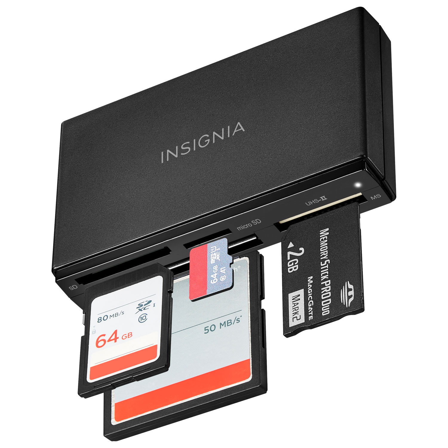 Insignia USB 3.0 Multi Memory Card Reader - Only at Best Buy
