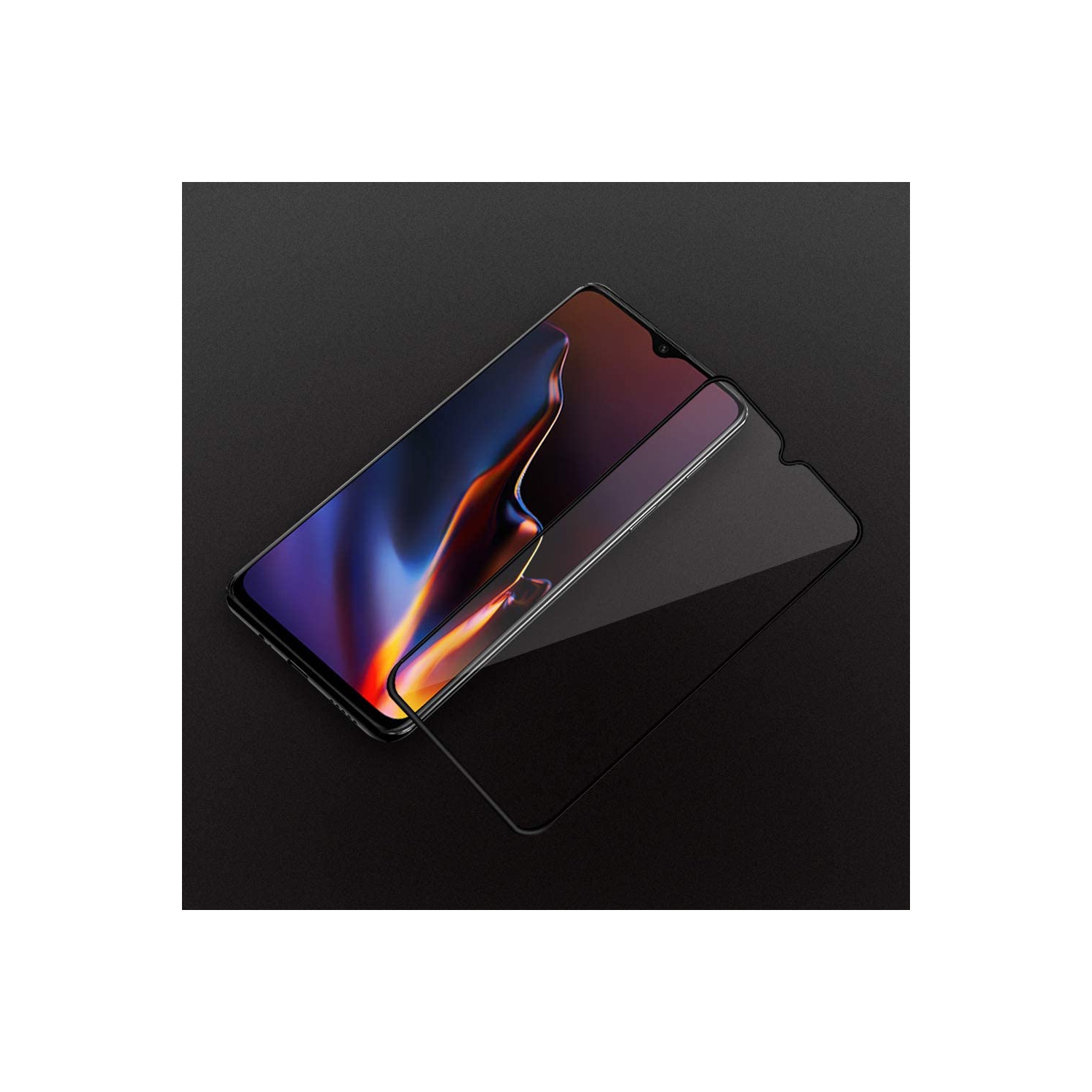 (KeeGuard ) OnePlus 6T Screen Protector Tempered Glass