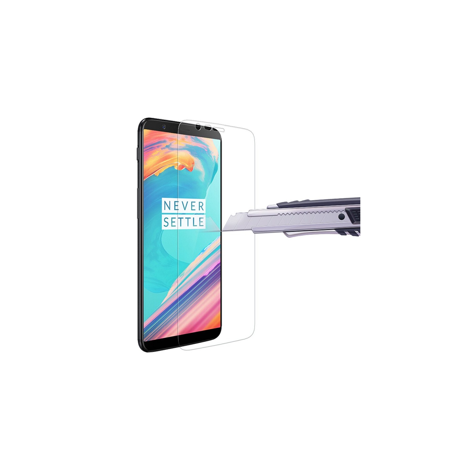 ( KeeGuard ) Protecteur d'écran Oneplus 5T en verre trempé