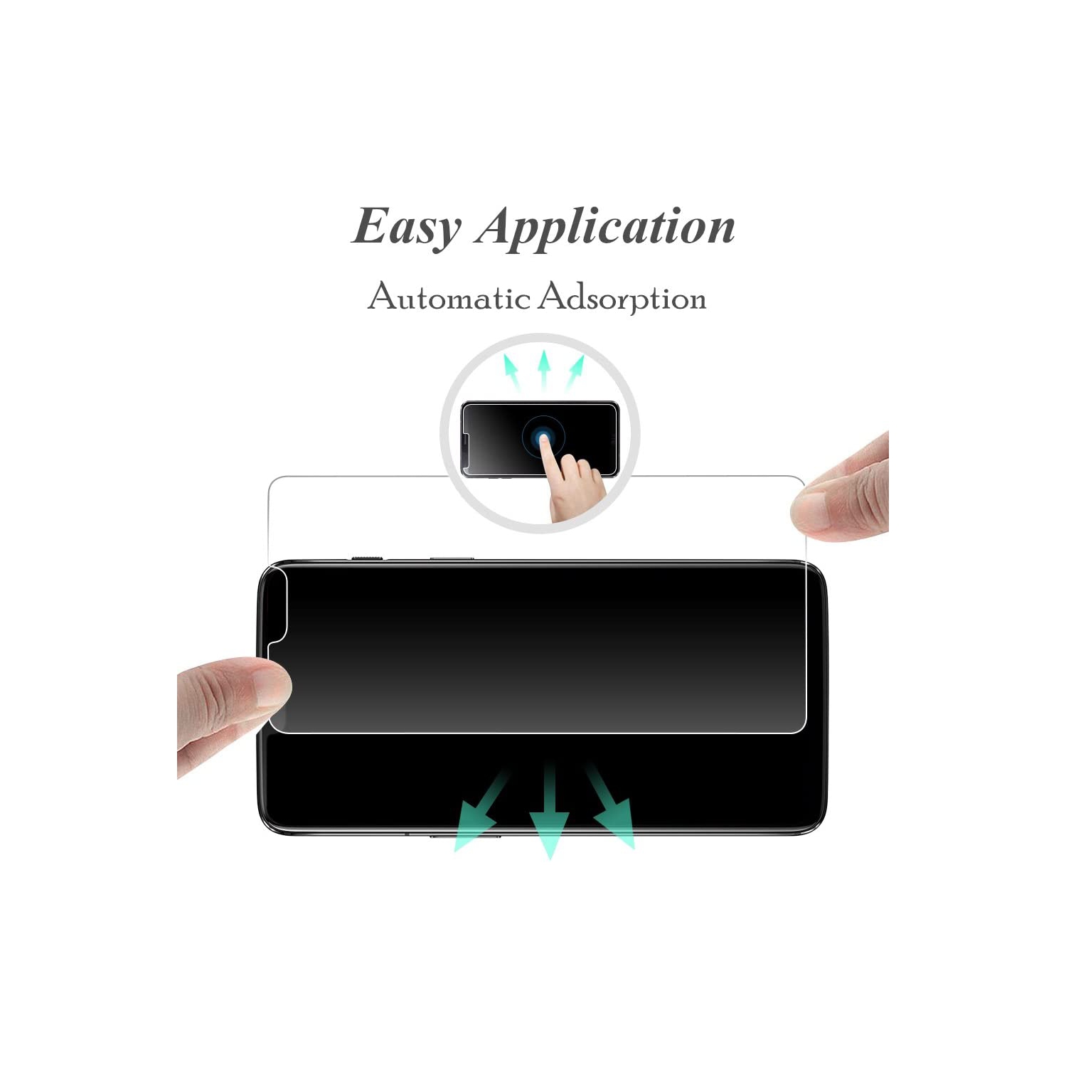 ( KeeGuard ) One Plus 6 Screen Protector Tempered Glass