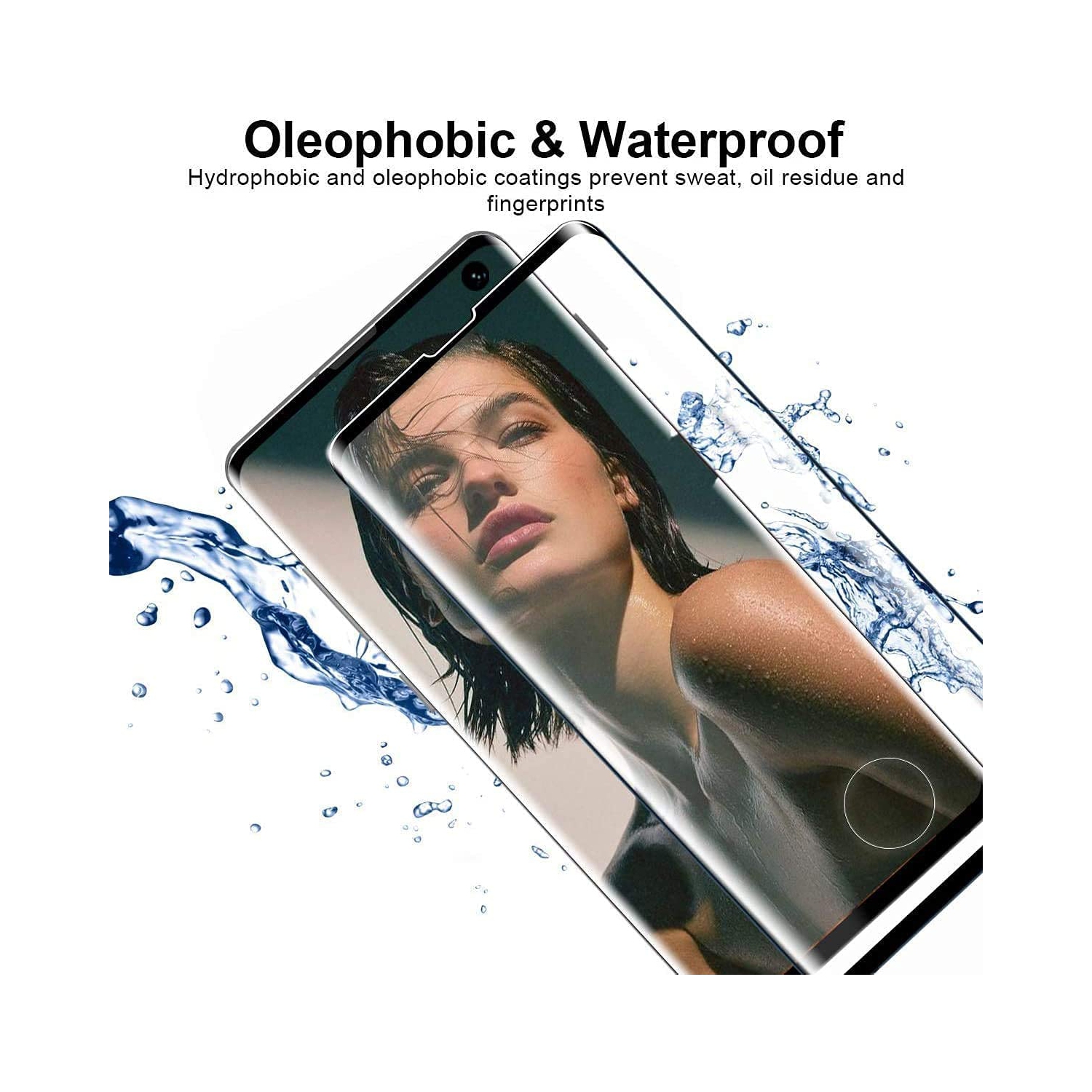 (KeeGuard) OnePlus 10 Protecteur d'écran en verre trempé