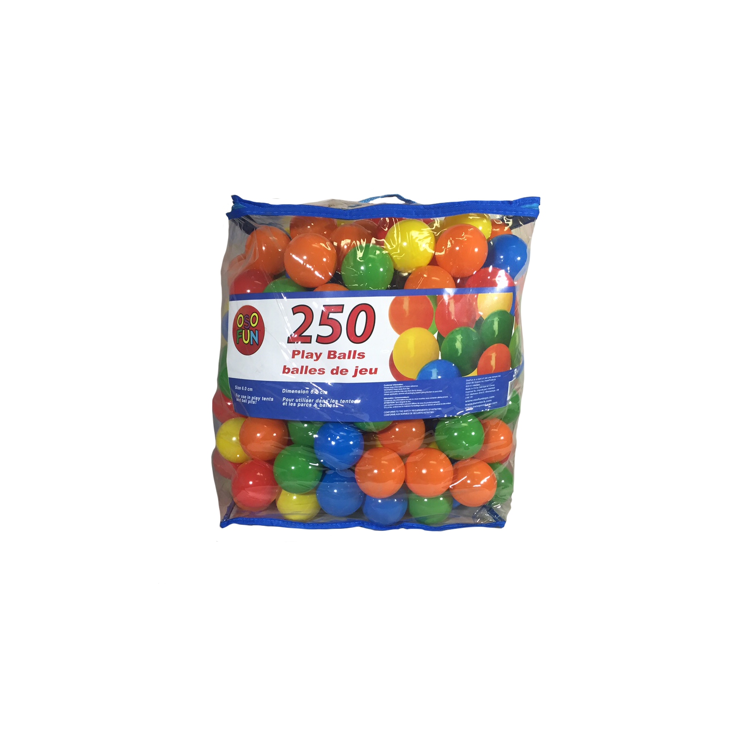 OsoFun 250Pcs Play Balls