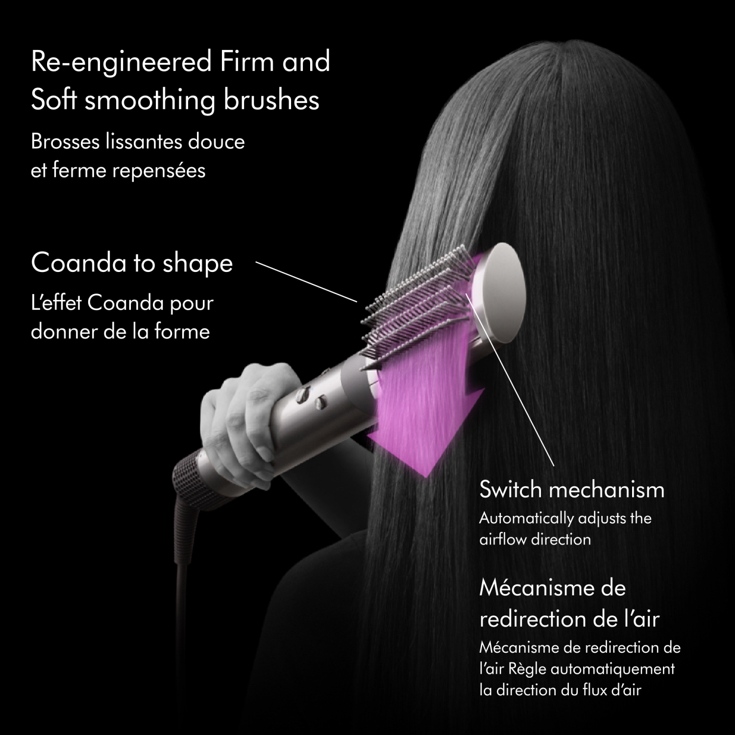 Magasin Dyson officiel – Accessoire coiffant Dyson Airwrap Complete - Remis à neuf – GARANTIE D’UN AN