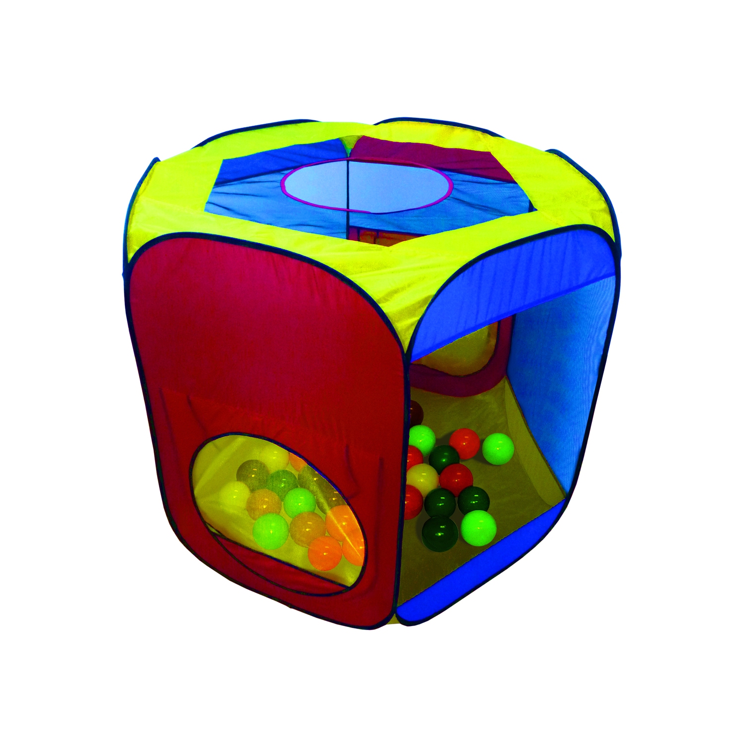 OsoFun Hexagon Pop Up Ball Pit With Carry Bag