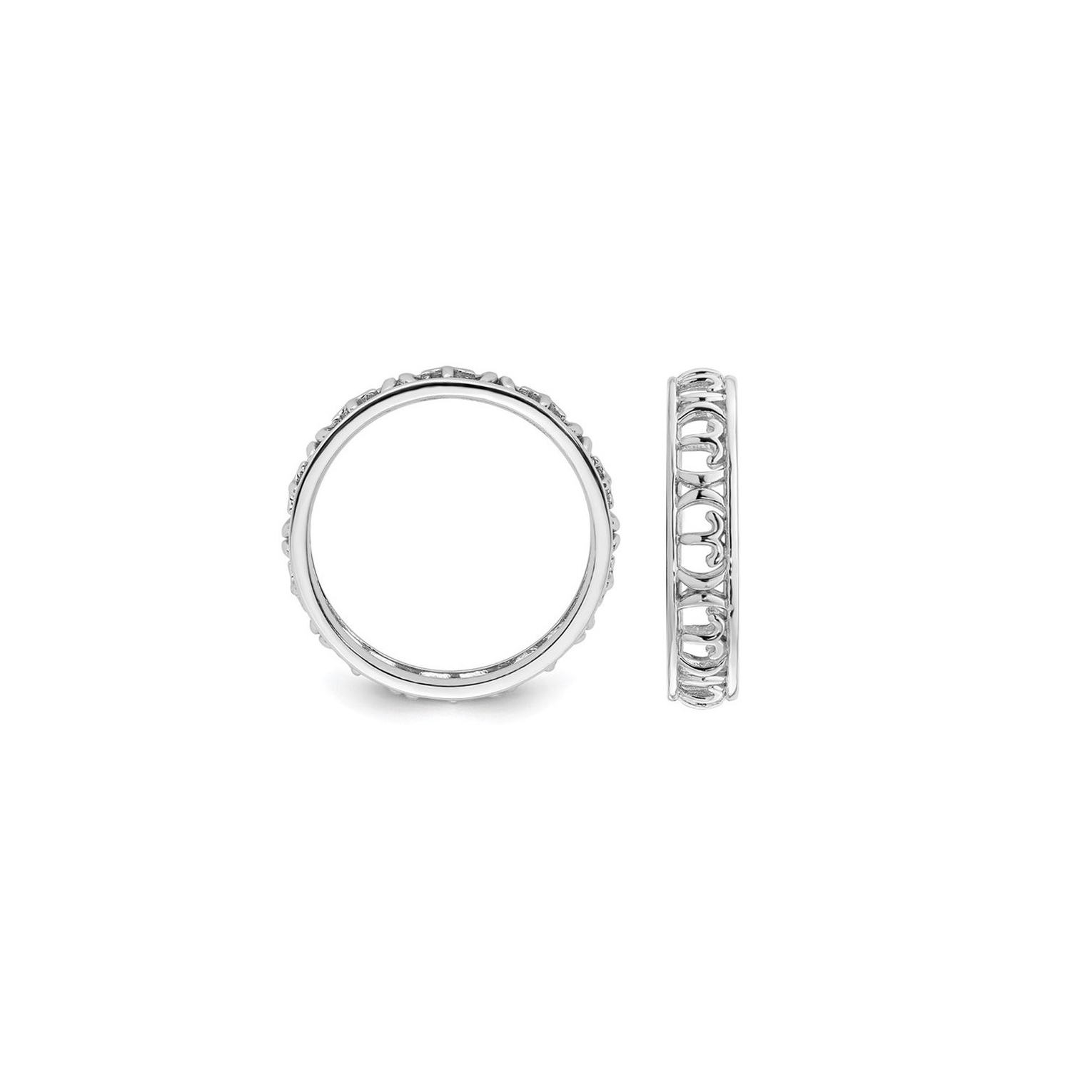 Bande d'anneau d'astrologie zodiaque en argent sterling zodiaque