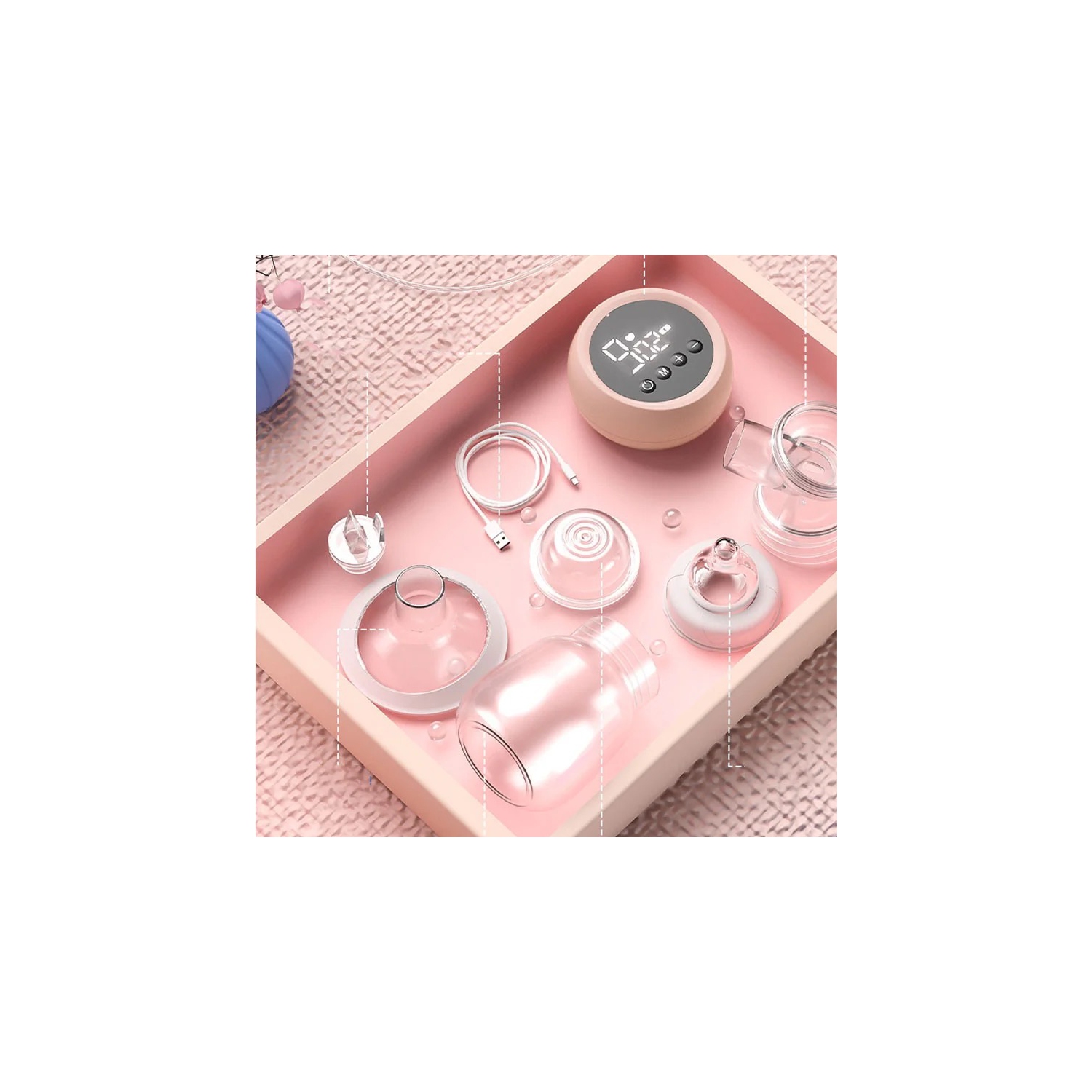 AdaMalis a|M Everything Baby tire-lait électrique double rechargeable et portatif