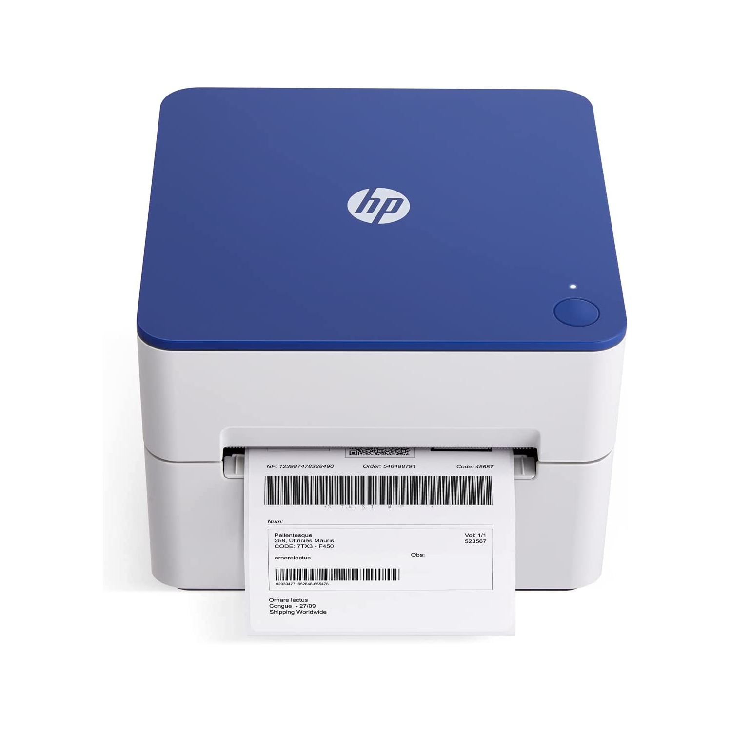 HP Shipping Label Printer, 4x6 Thermal Label Printer, 203 DPI Thermal Printer for Home Office, White