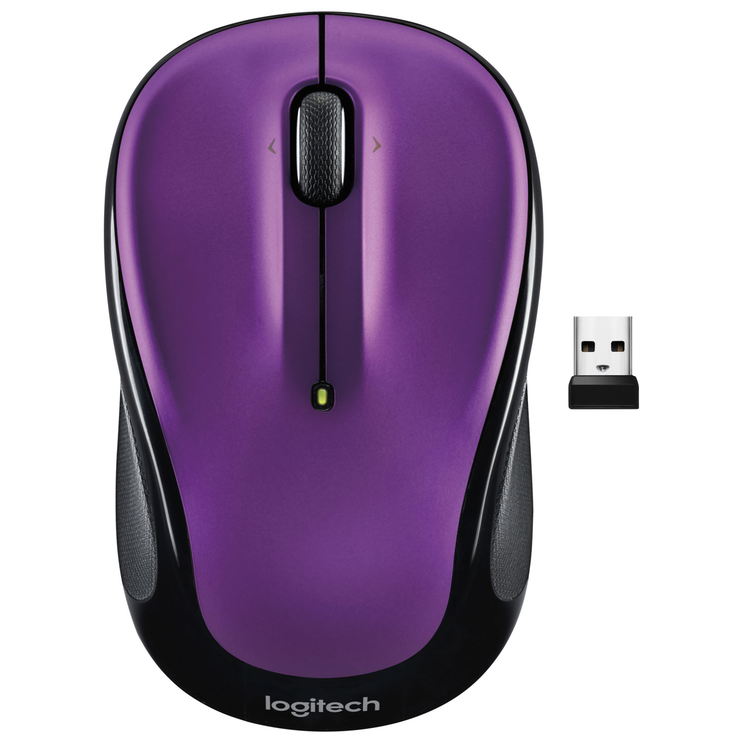 Souris optique sans fil M325S de Logitech - Violet vif