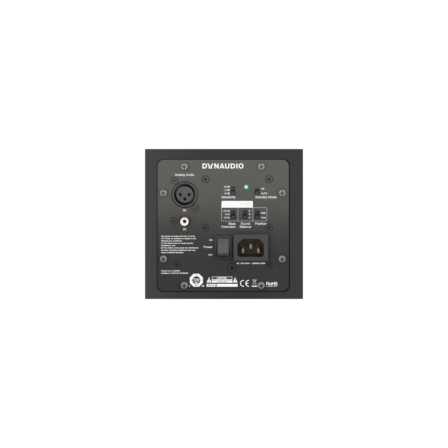 Dynaudio LYD 8 8'' Powered Reference Monitor - Black