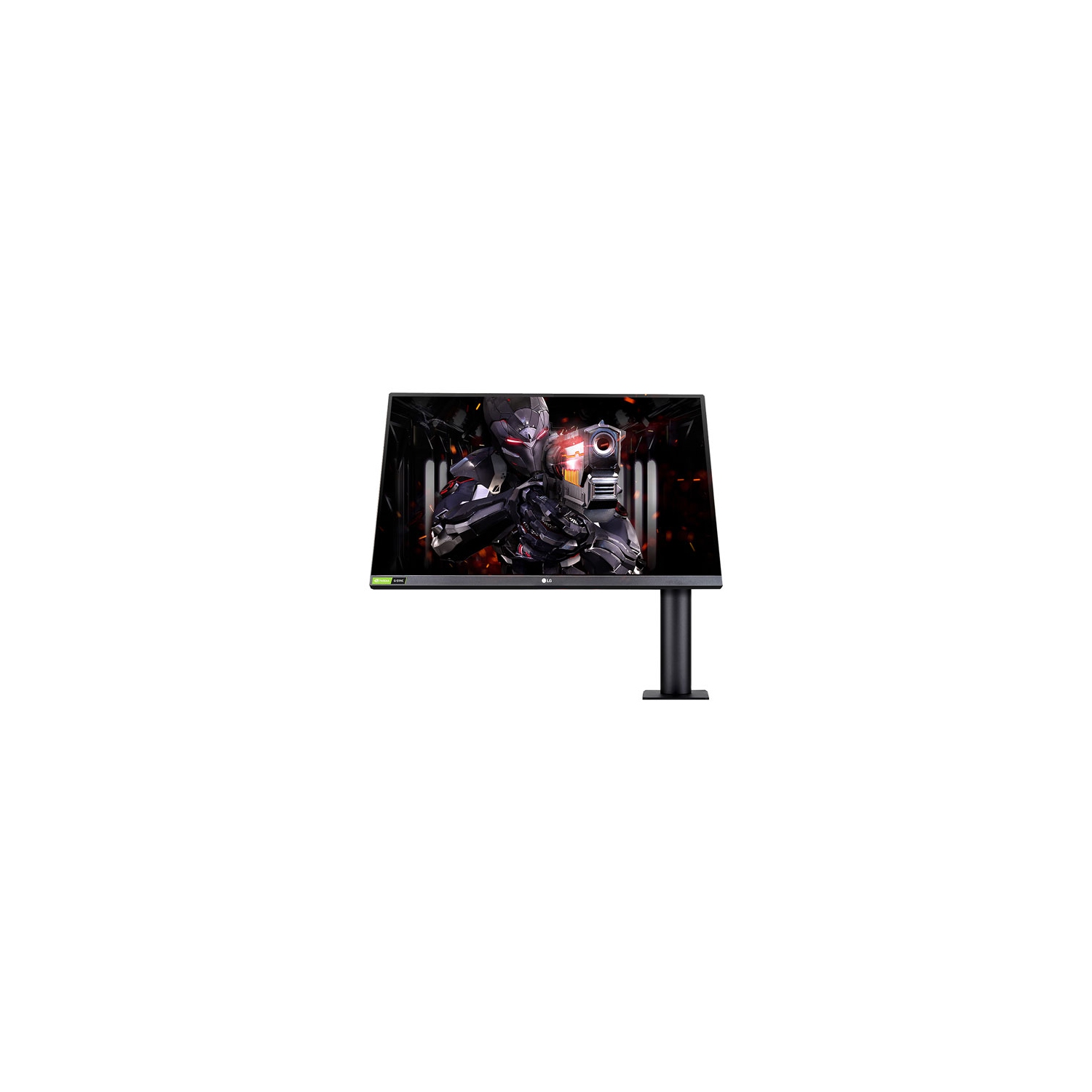 Open Box - LG UltraGear 27" 1440p WQHD 144Hz 1ms GTG IPS LED G-Sync Gaming Monitor (27GN880-B) - Black