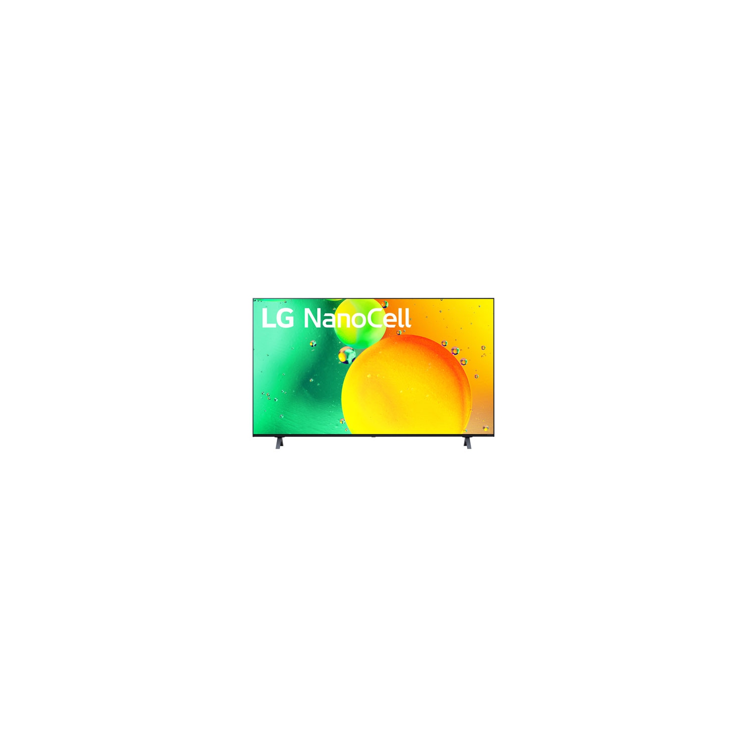 Refurbished (Good) - LG 55" 4K UHD HDR LED webOS Smart TV (55NANO75UQA) - 2022 - Ashed Blue