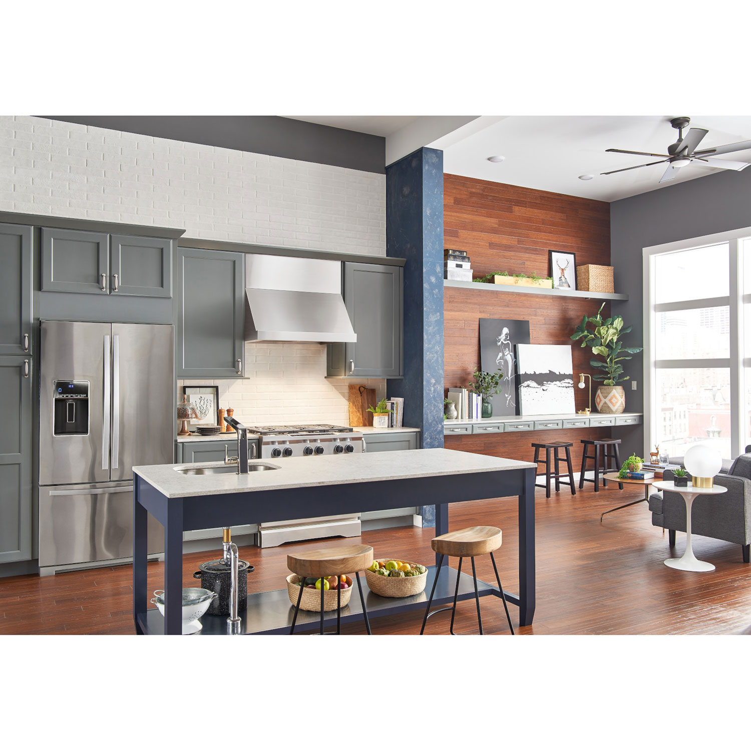 Best Pro-Style 48" Under Cabinet Range Hood - Stainless Steel