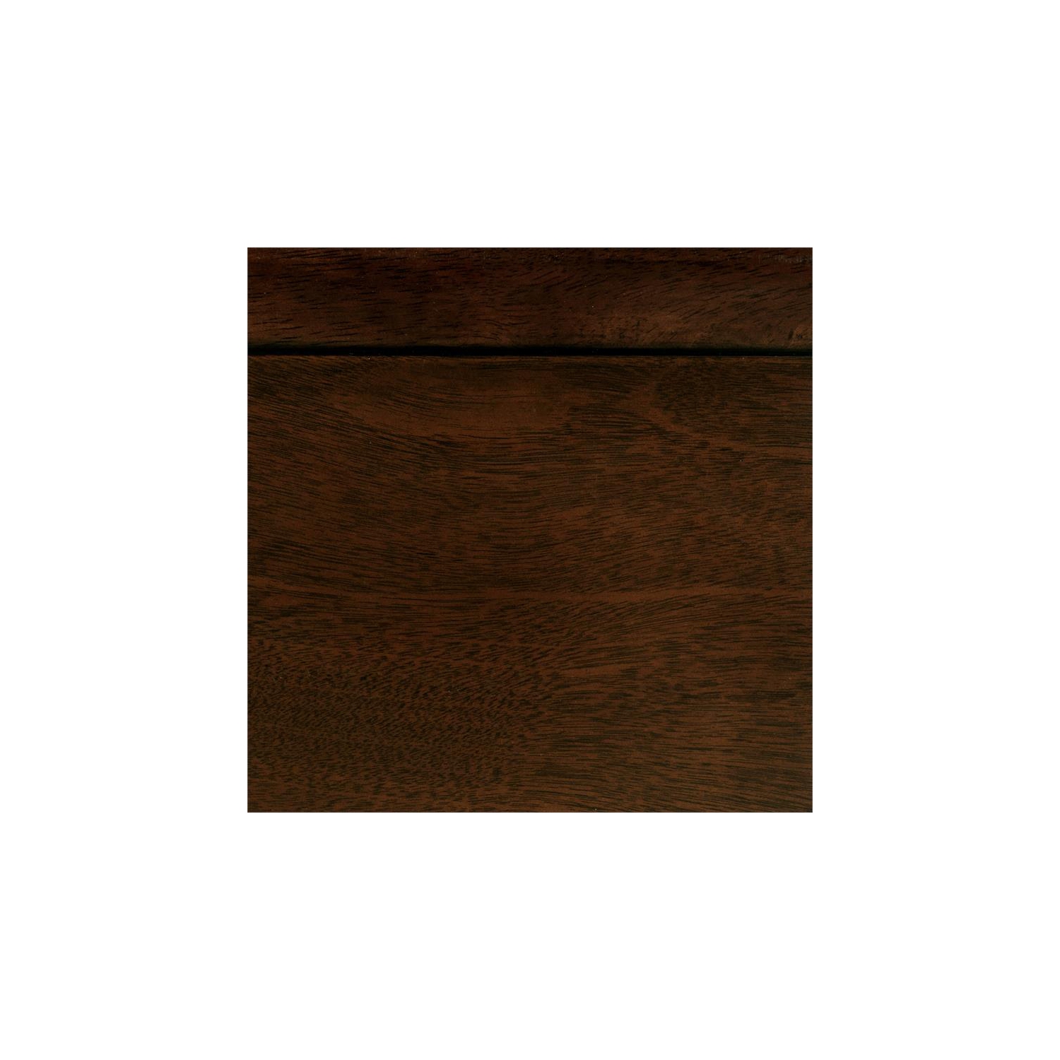 Table de chevet traditionnelle à 3 tiroirs Abbeville de Lexicon en cerisier brun