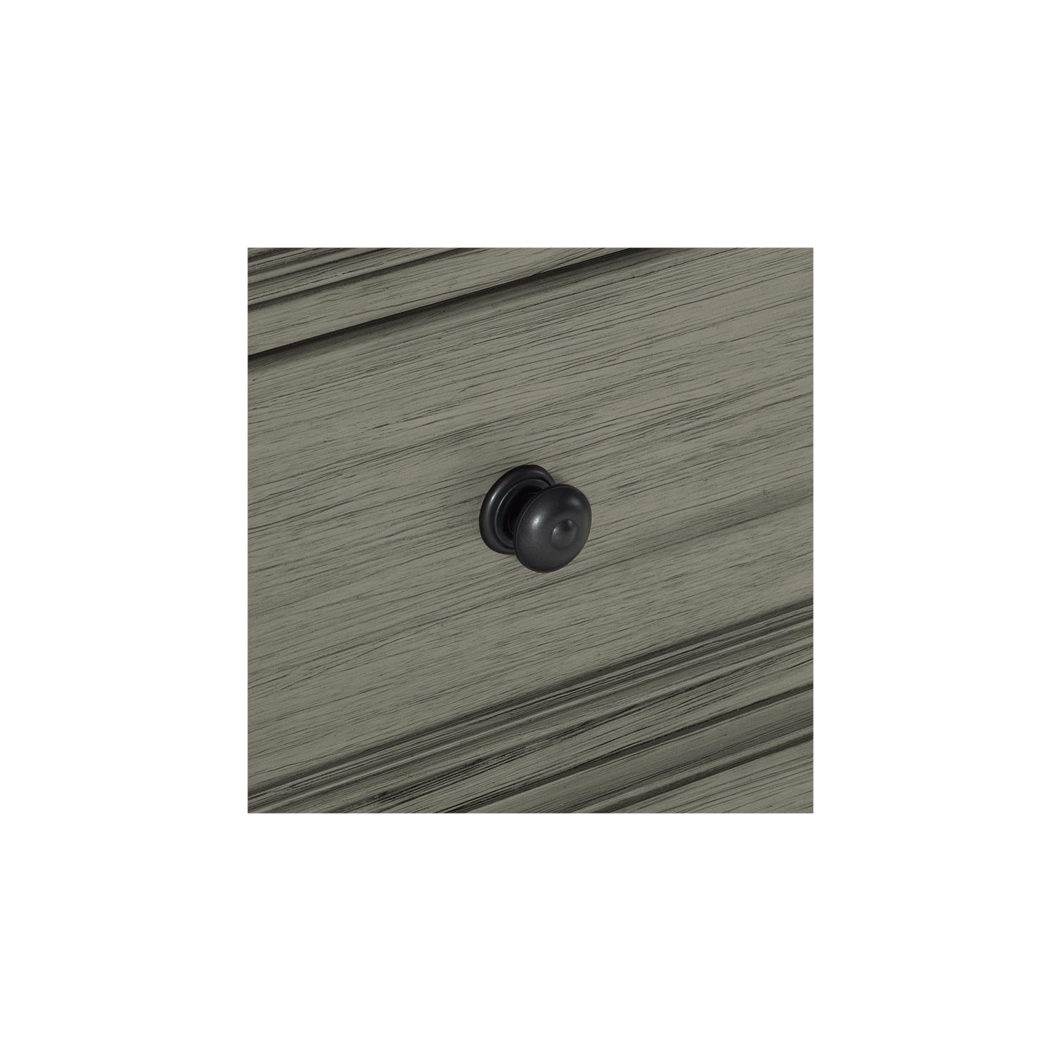 Lexicon Weaver 2 Dovetail Drawers Wood Nightstand in Antique Gray