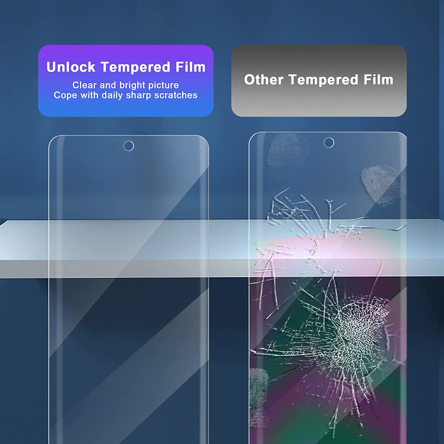 ( KeeGuard ) One Plus 10T Screen Protector Tempered Glass