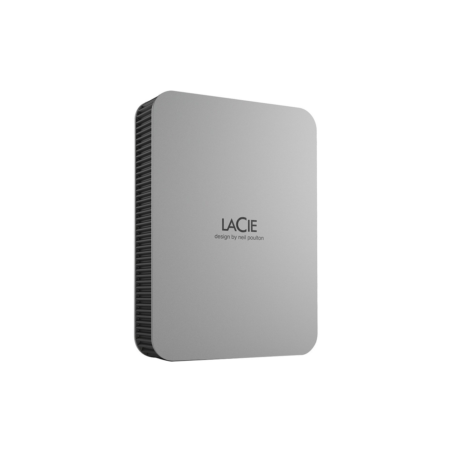 Disque dur externe de bureau USB 3,2 1 gén. 3,5 po 4 To de LaCie Mobile Drive - Argenté lunaire -