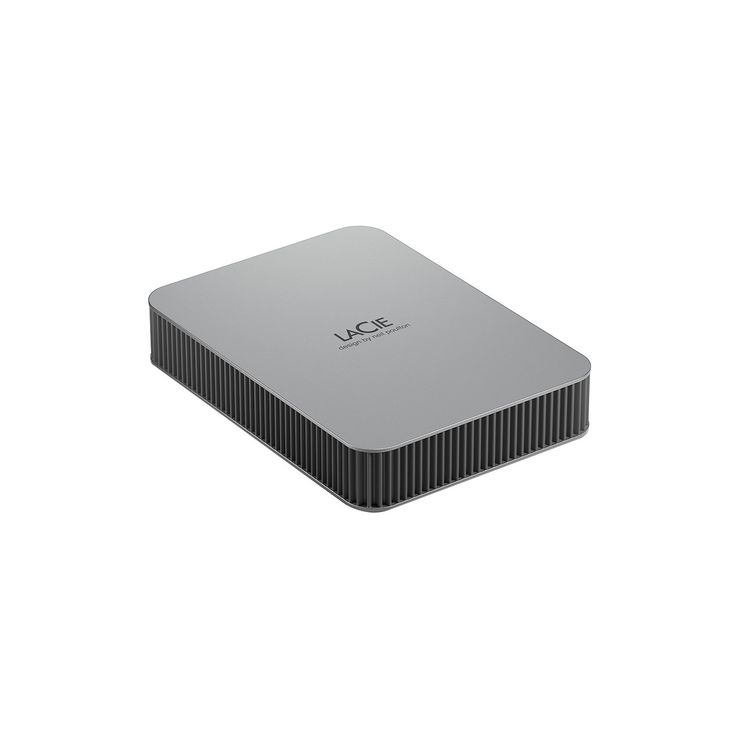 Disque dur externe de bureau USB 3,2 1 gén. 3,5 po 4 To de LaCie Mobile Drive - Argenté lunaire -
