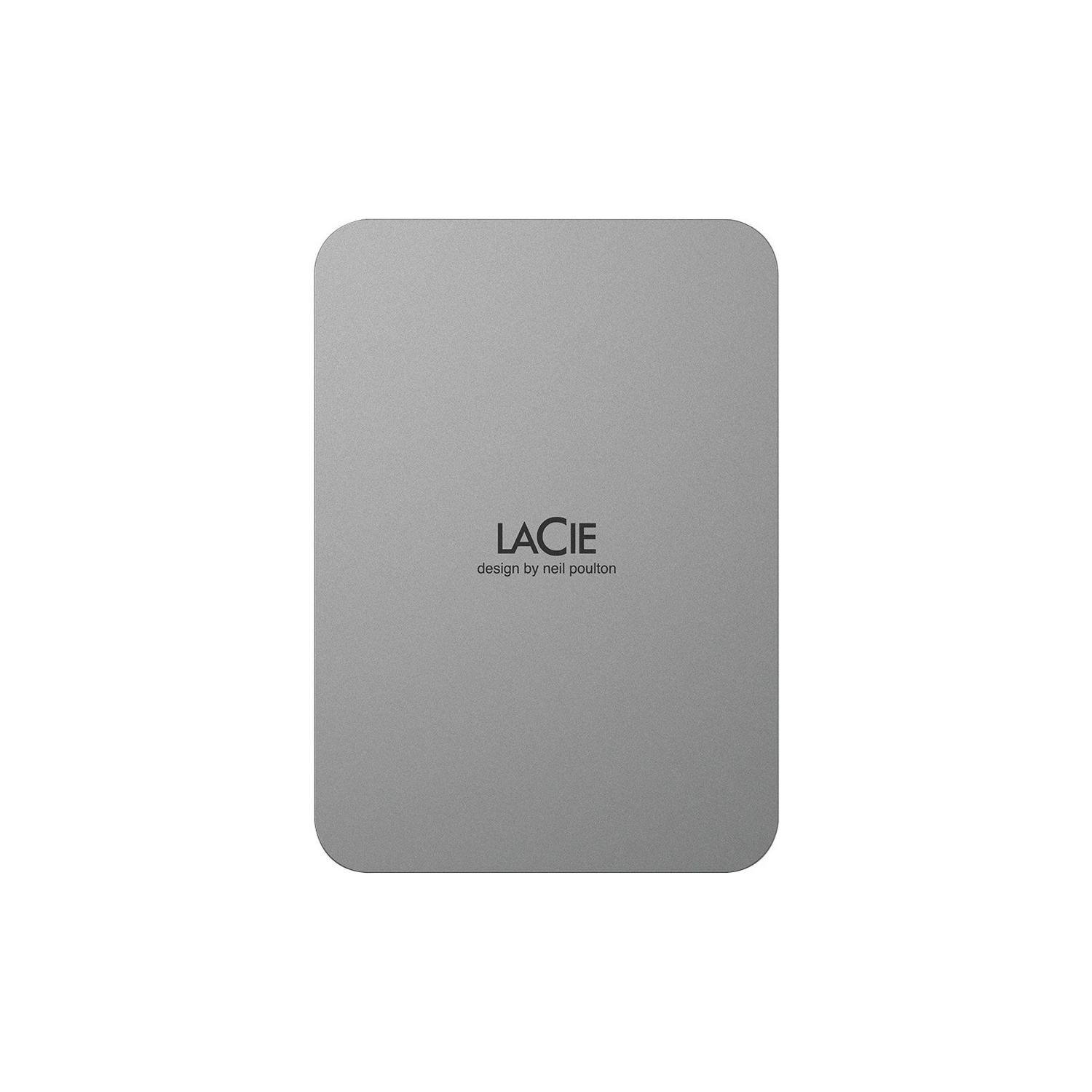 Disque dur externe de bureau USB 3,2 1 gén. 3,5 po 4 To de LaCie Mobile Drive - Argenté lunaire -