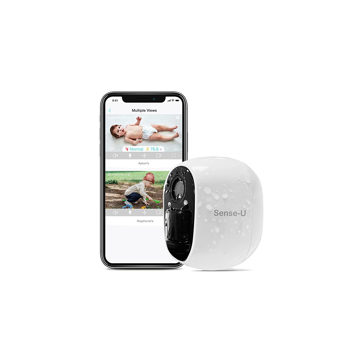 Sense-U Outdoor Wireless Security Camera