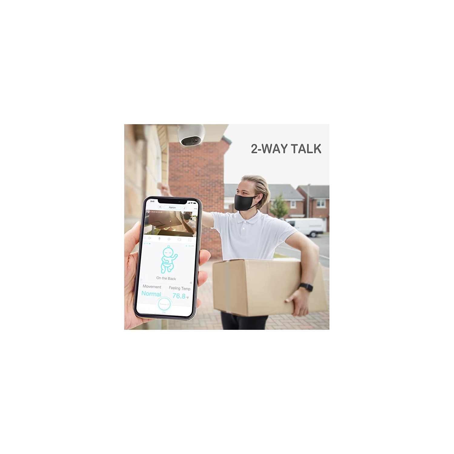 Sense-U Outdoor Wireless Security Camera