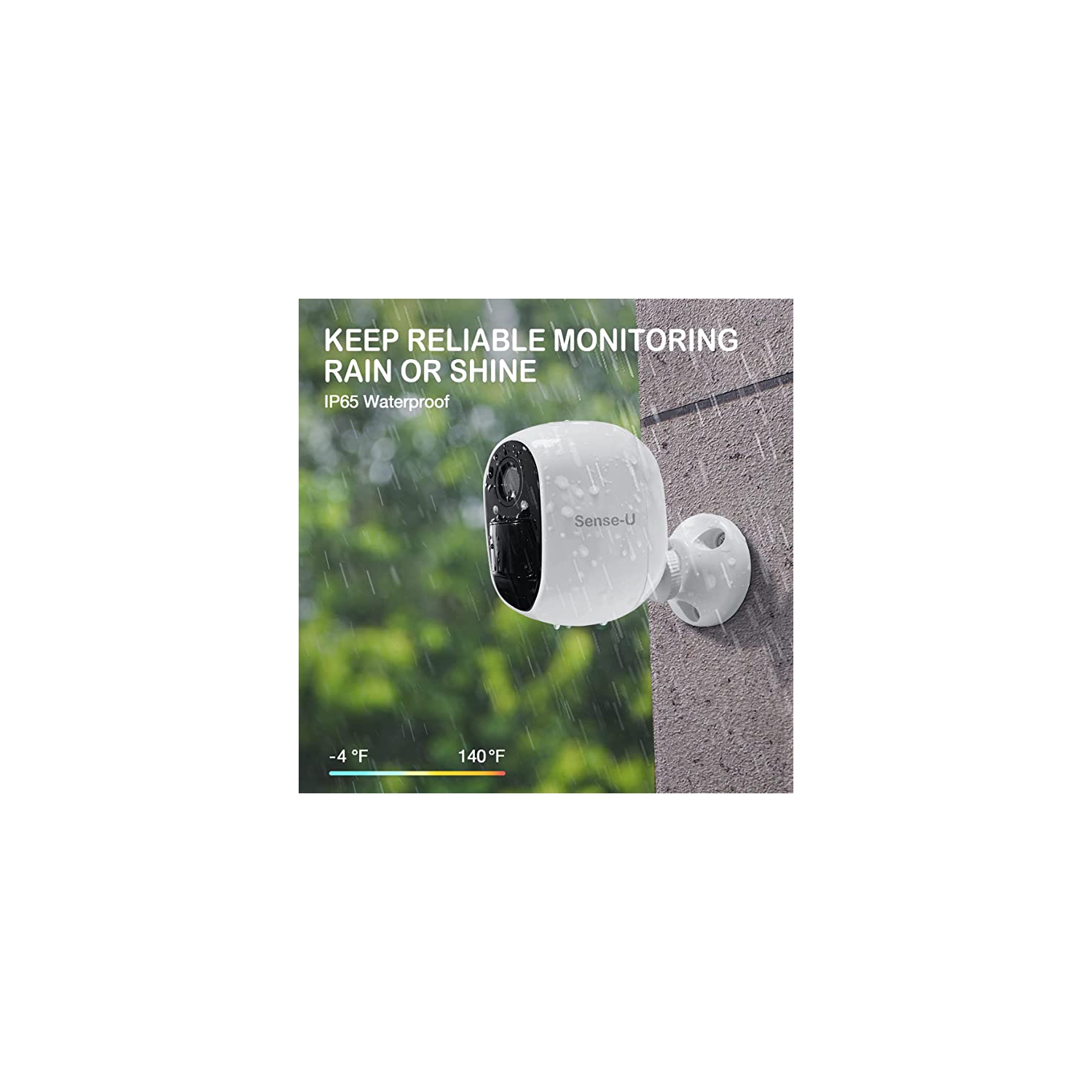 Sense-U Outdoor Wireless Security Camera