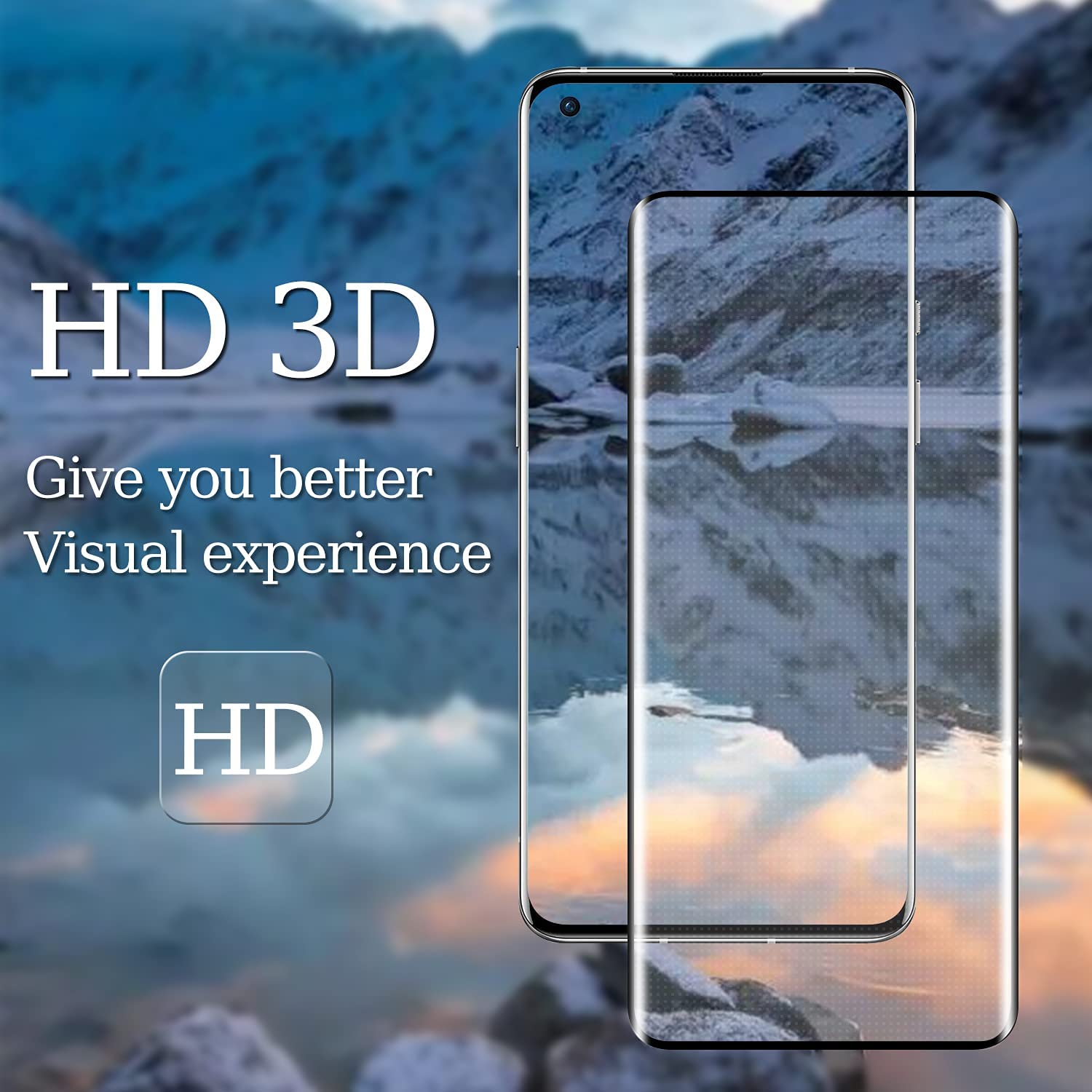 KEEGUARD One Plus 9 Screen Protector Tempered Glass