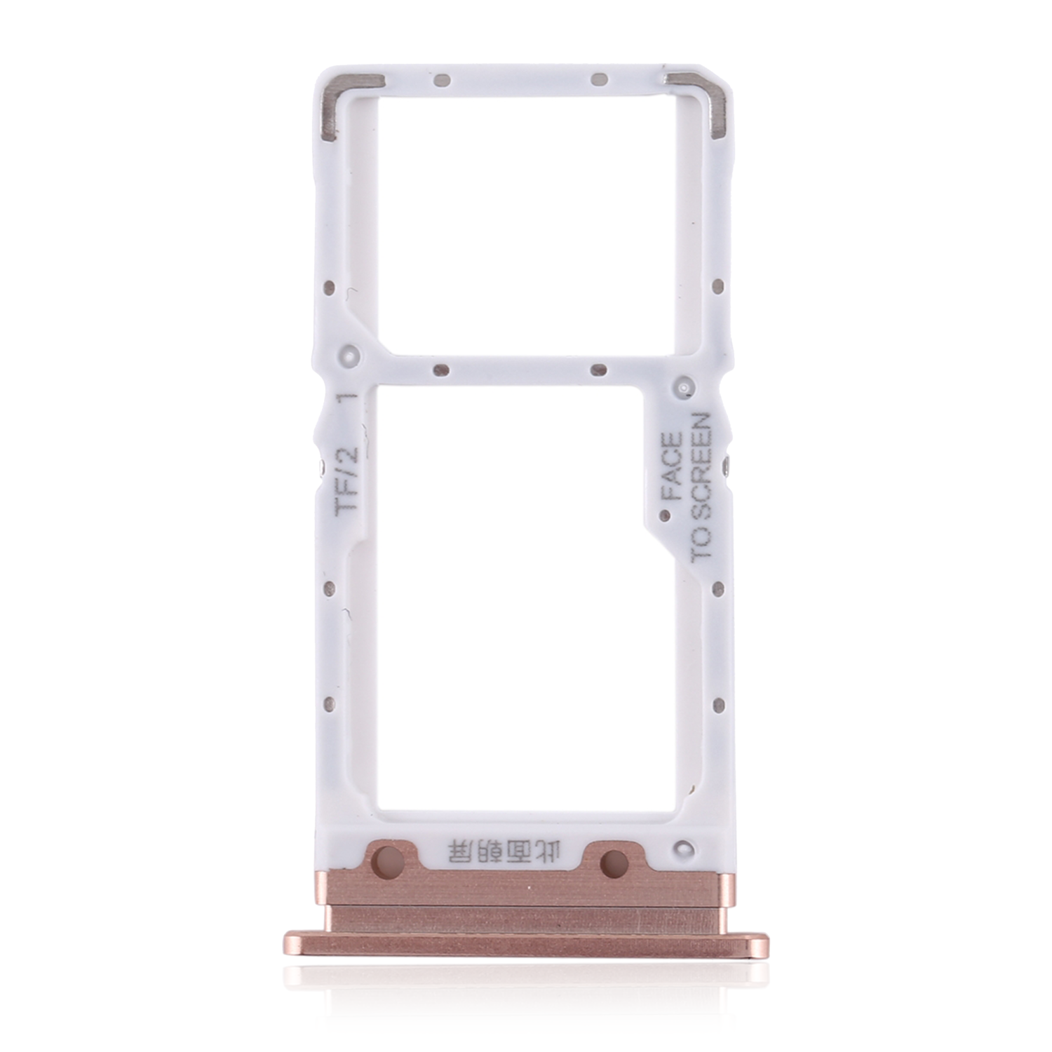 Replacement Dual Sim Card Tray Compatible For Xiaomi Mi 9 Lite / CC9 (Gold)