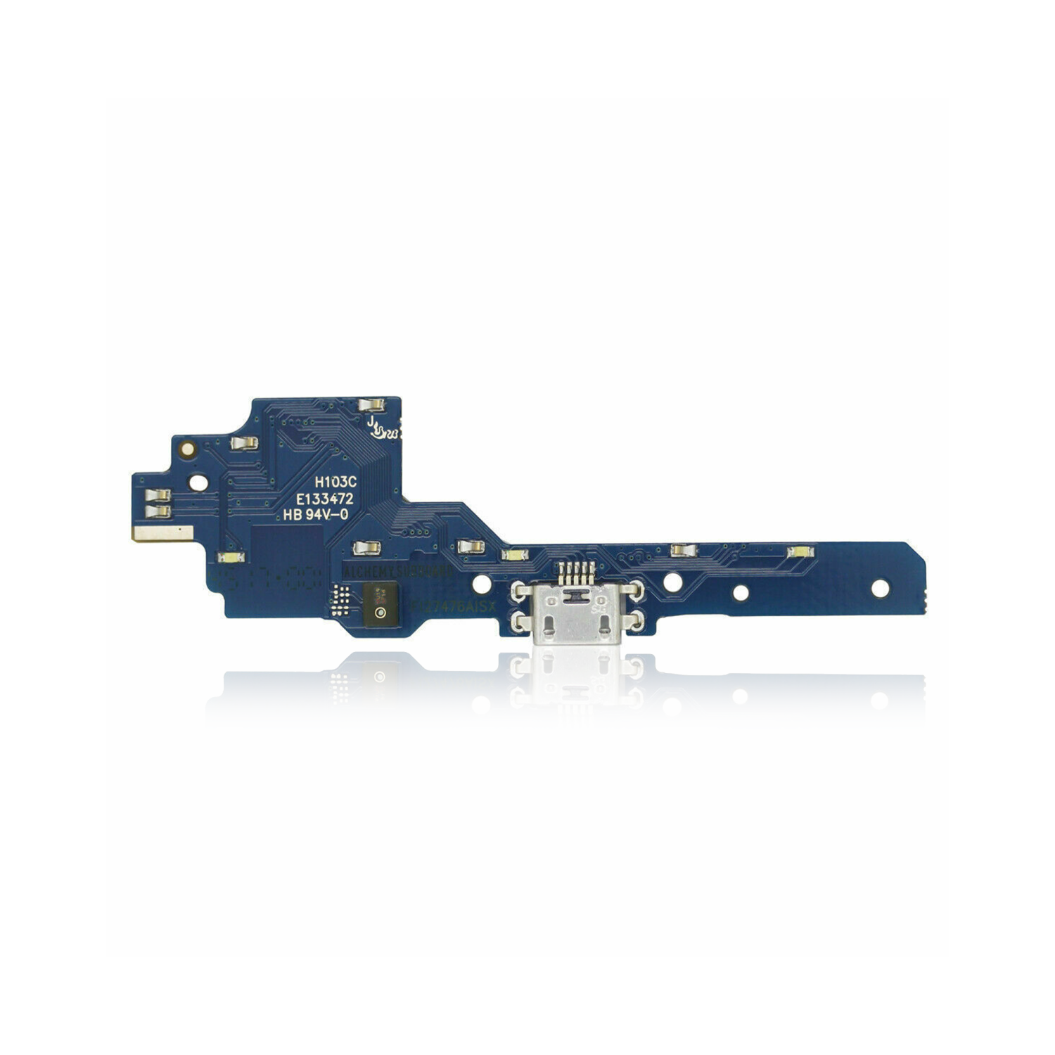 Replacement Charging Port With PCB Board Compatible For T-Mobile Revvl Plus (C3701A) (PART# H103C-E133472) (Aftermarket Plus)