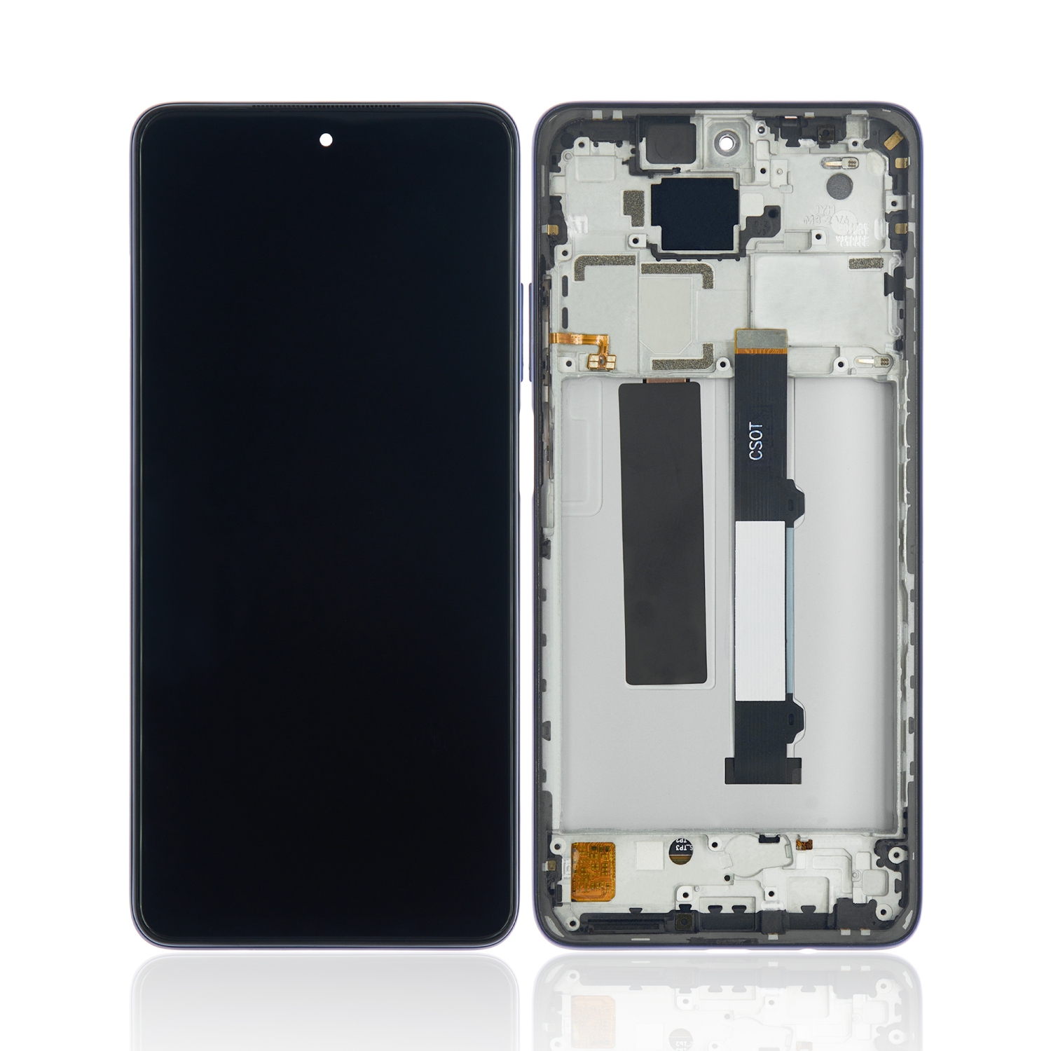 Refurbished (Excellent) - Replacement LCD Assembly With Frame Compatible For Xiaomi Mi 10T Lite 5G (Atlantic Blue)
