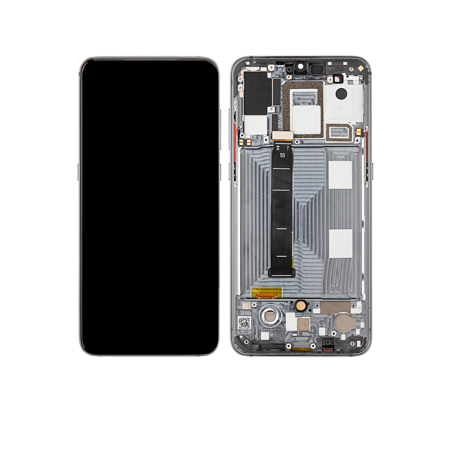Refurbished - Replacement LCD Assembly With Frame Compatible For Xiaomi Mi 9 (Piano Black)