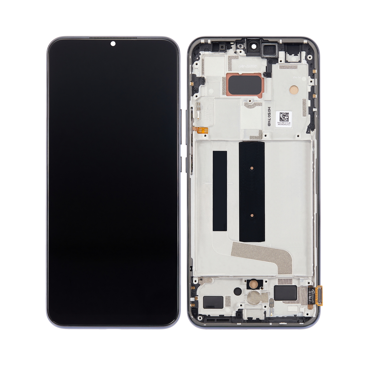 Replacement LCD Assembly With Frame Compatible For Xiaomi Mi 10 Lite 5G (Aftermarket: Incell) (Cosmic Gray)