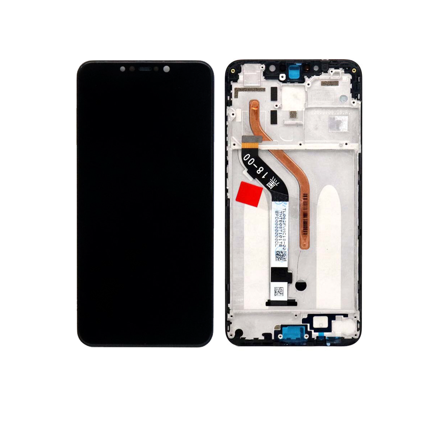 Replacement LCD Assembly With Frame Compatible For Xiaomi Pocophone F1 (Refurbished) (All Colors)