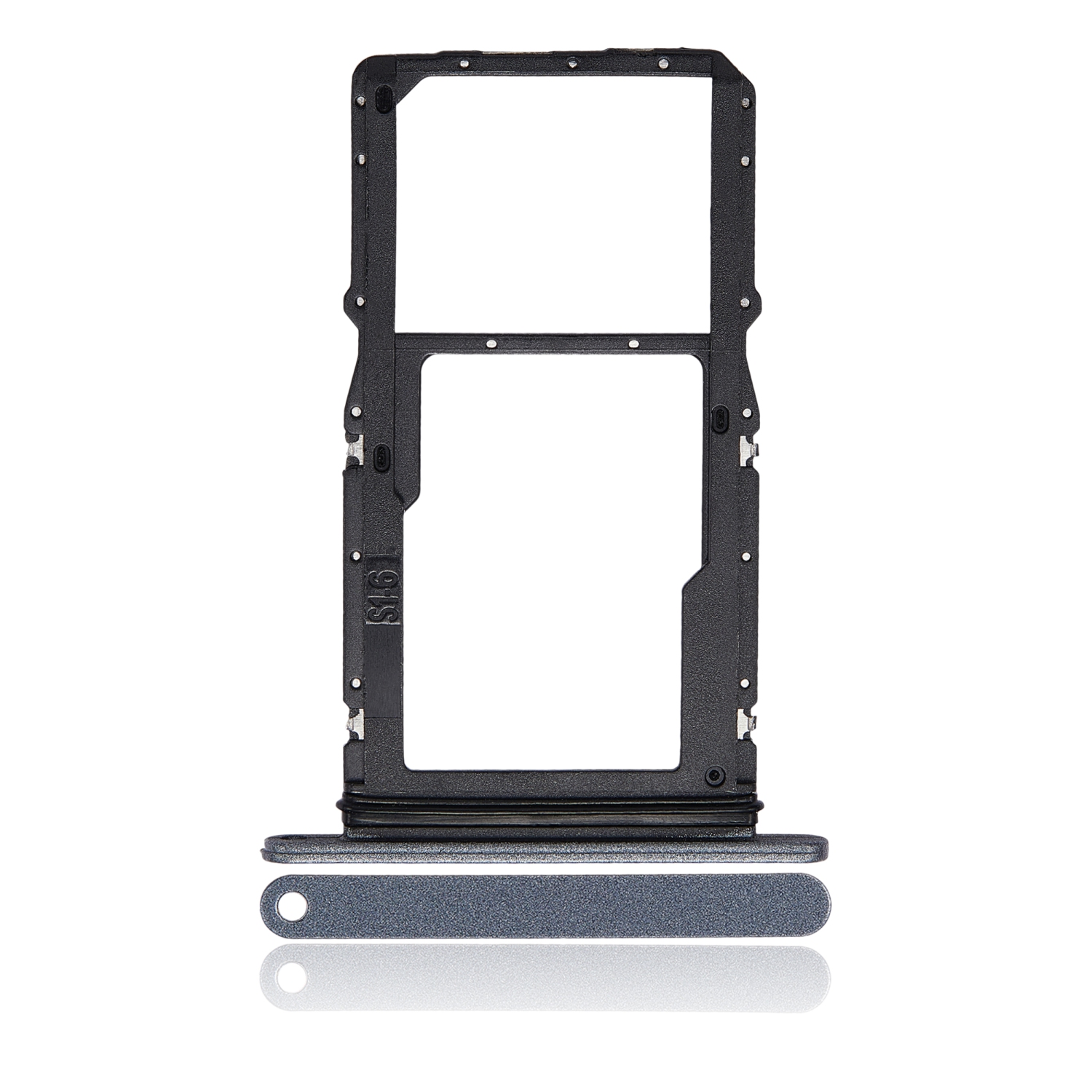 Replacement Single Sim Card Tray Compatible For T-Mobile Revvl V (Black)